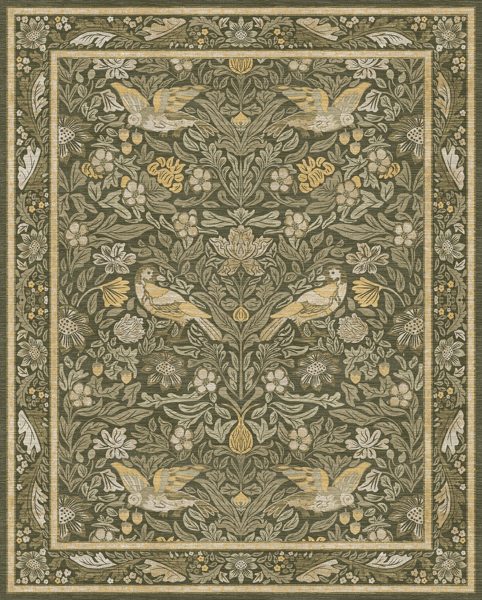 Ophelia Alfombra Ornamental Floral