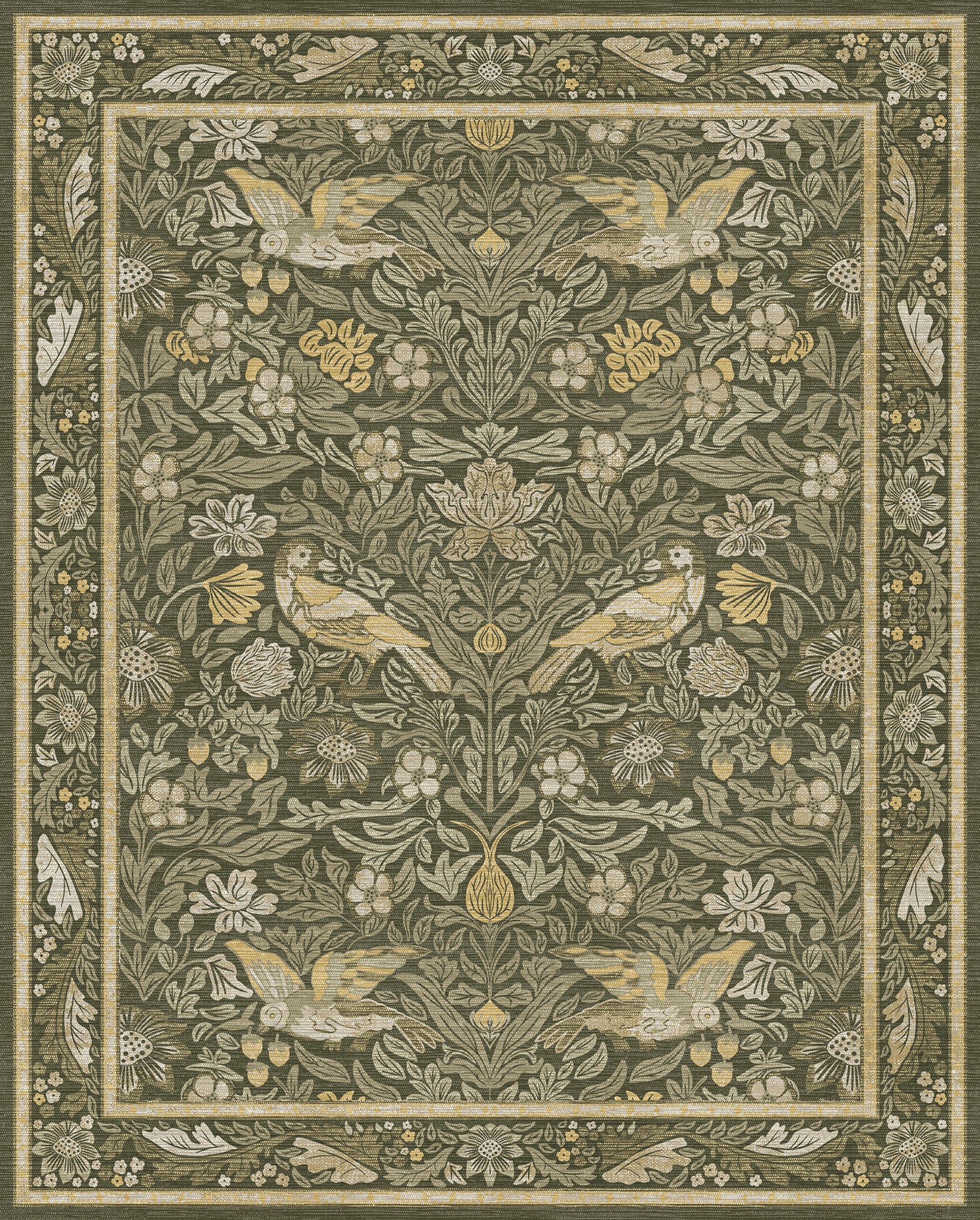 Ophelia Декоративен флорален килим