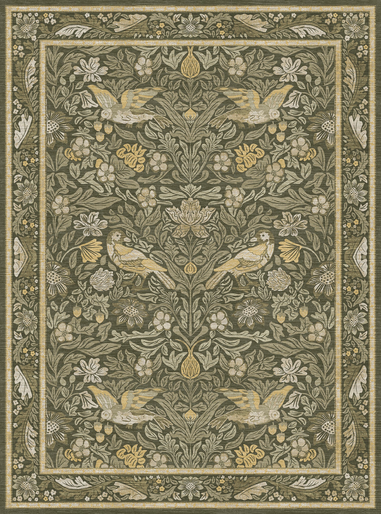 Ophelia Декоративен флорален килим