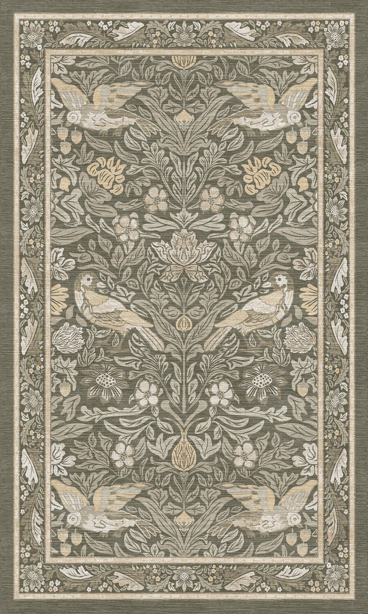 Ophelia Ornamental Floral Rug