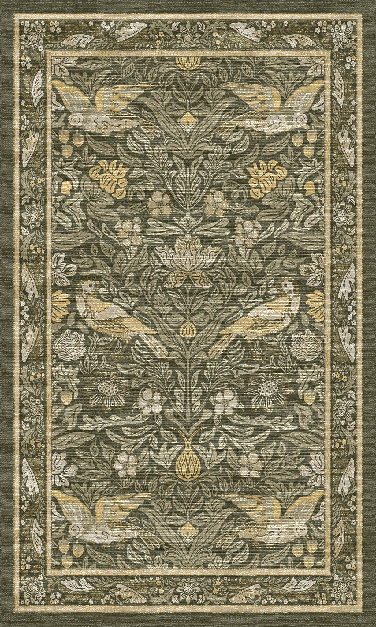 Ophelia Декоративен флорален килим