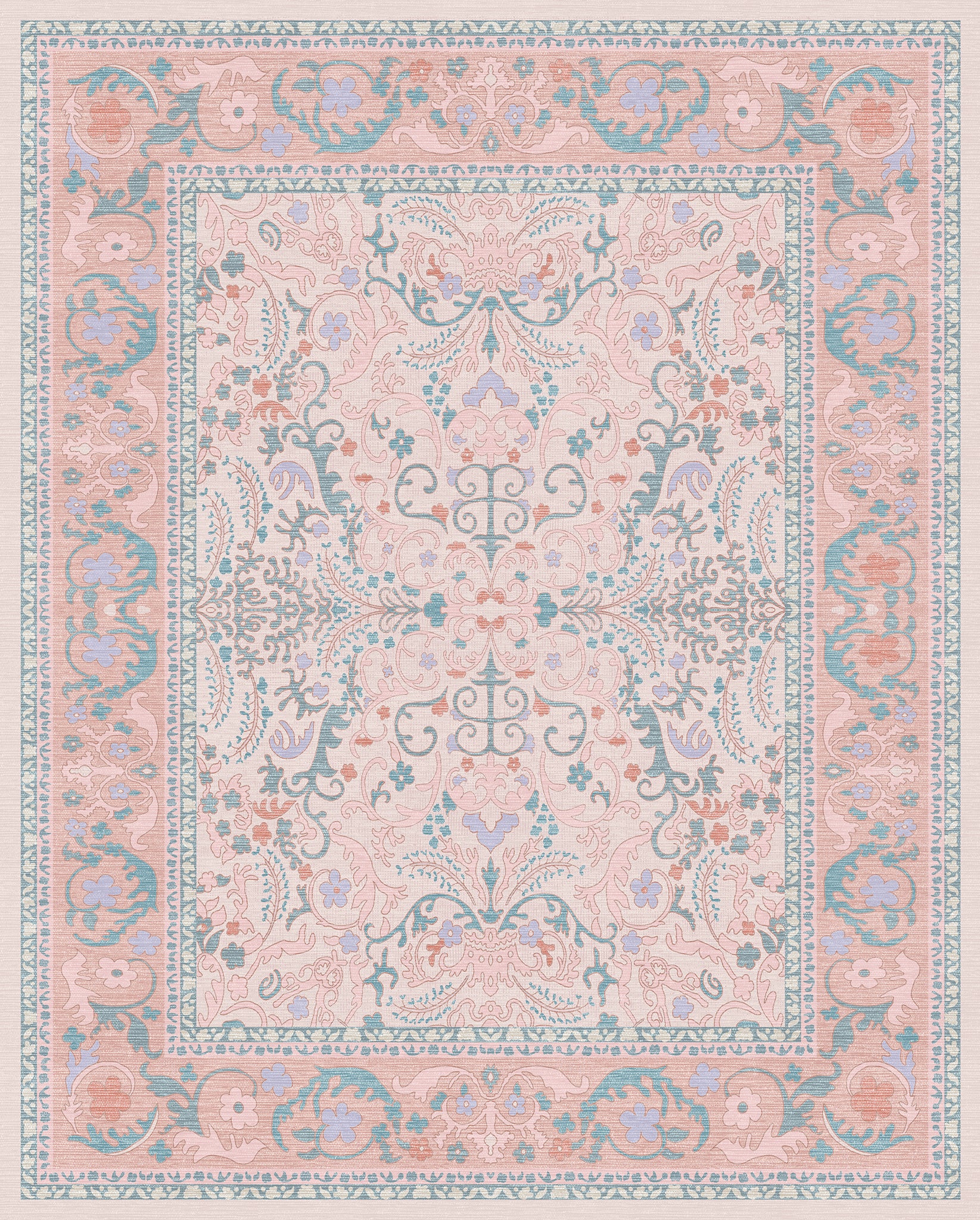 Helena Ornamental Floral Rug