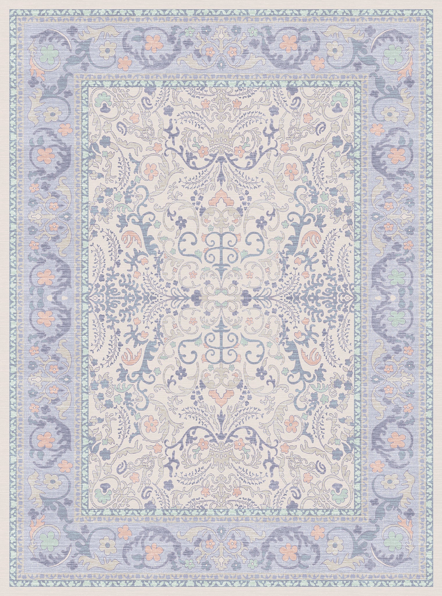 Helena Ornamental Floral Rug