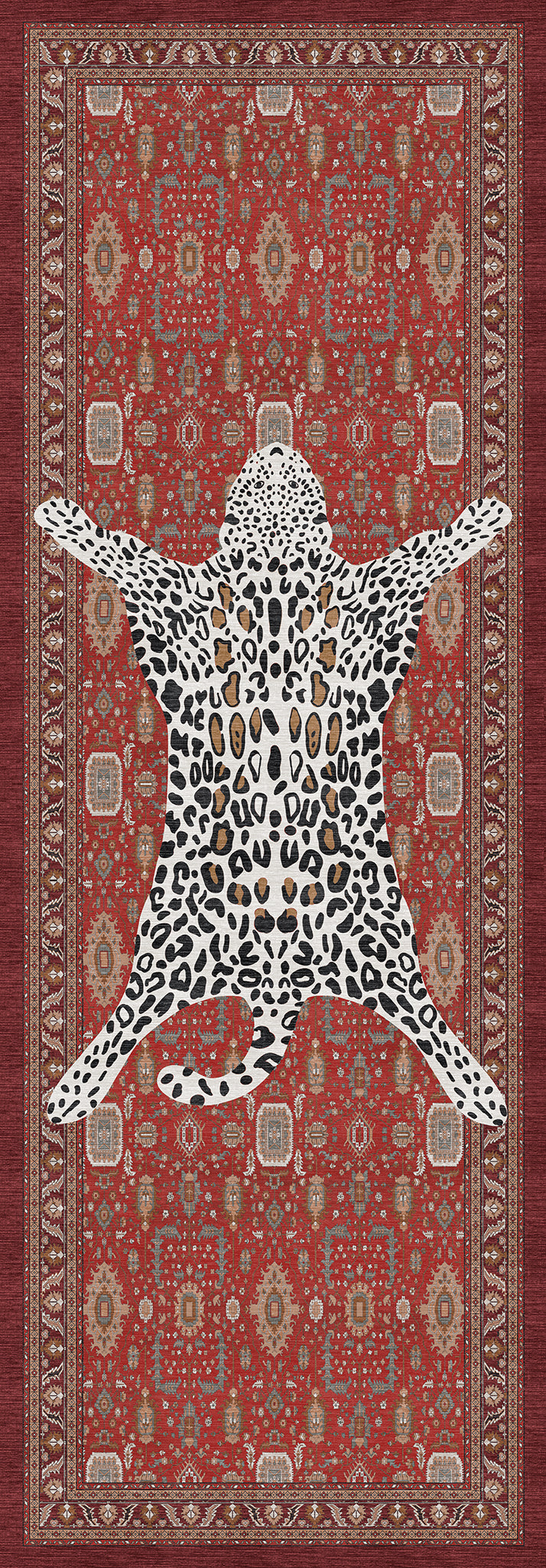 Zev Leopard Animal Print Rug