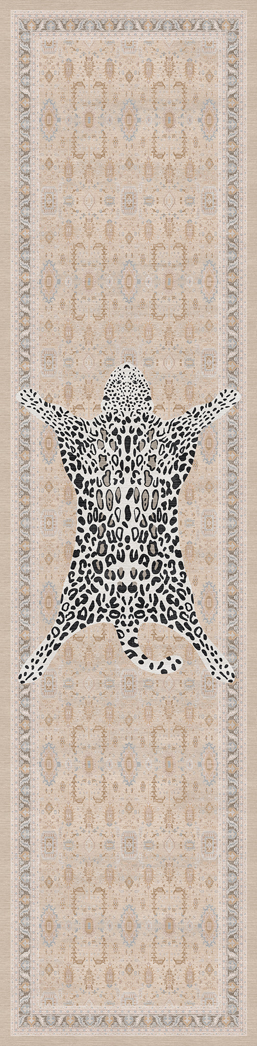 Zev Leopard Animal Print Rug