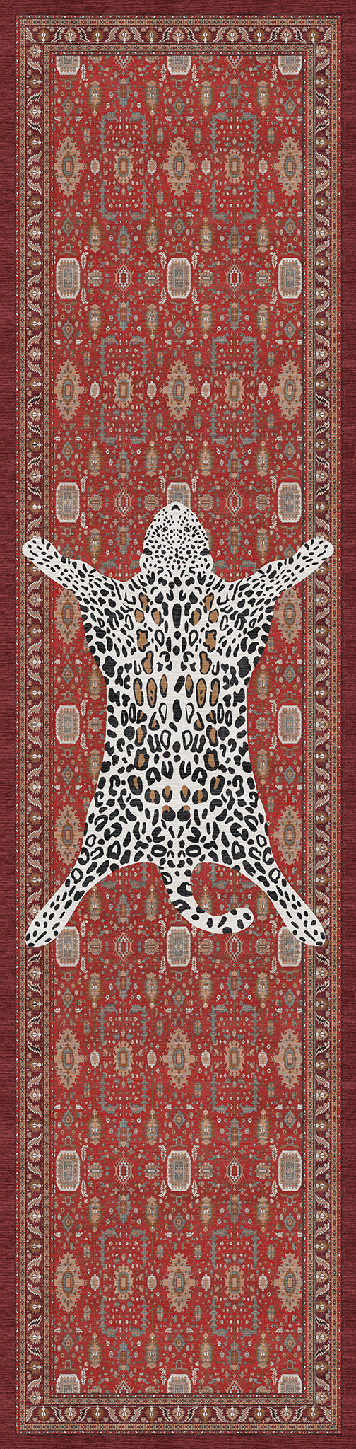 Zev Leopard Animal Print Rug