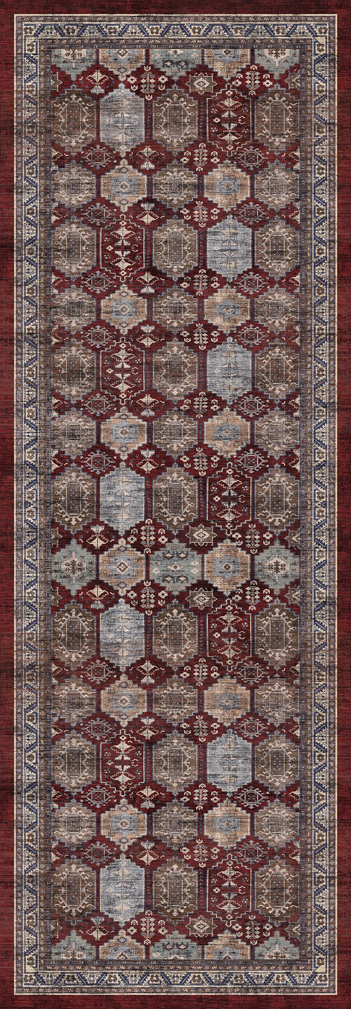 Asher Geometric Medallion Rug