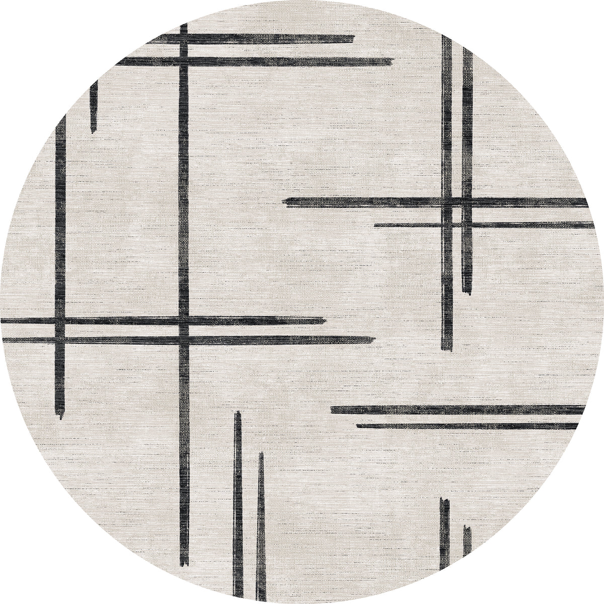 Sage Abstrakt Linjedesignmatta