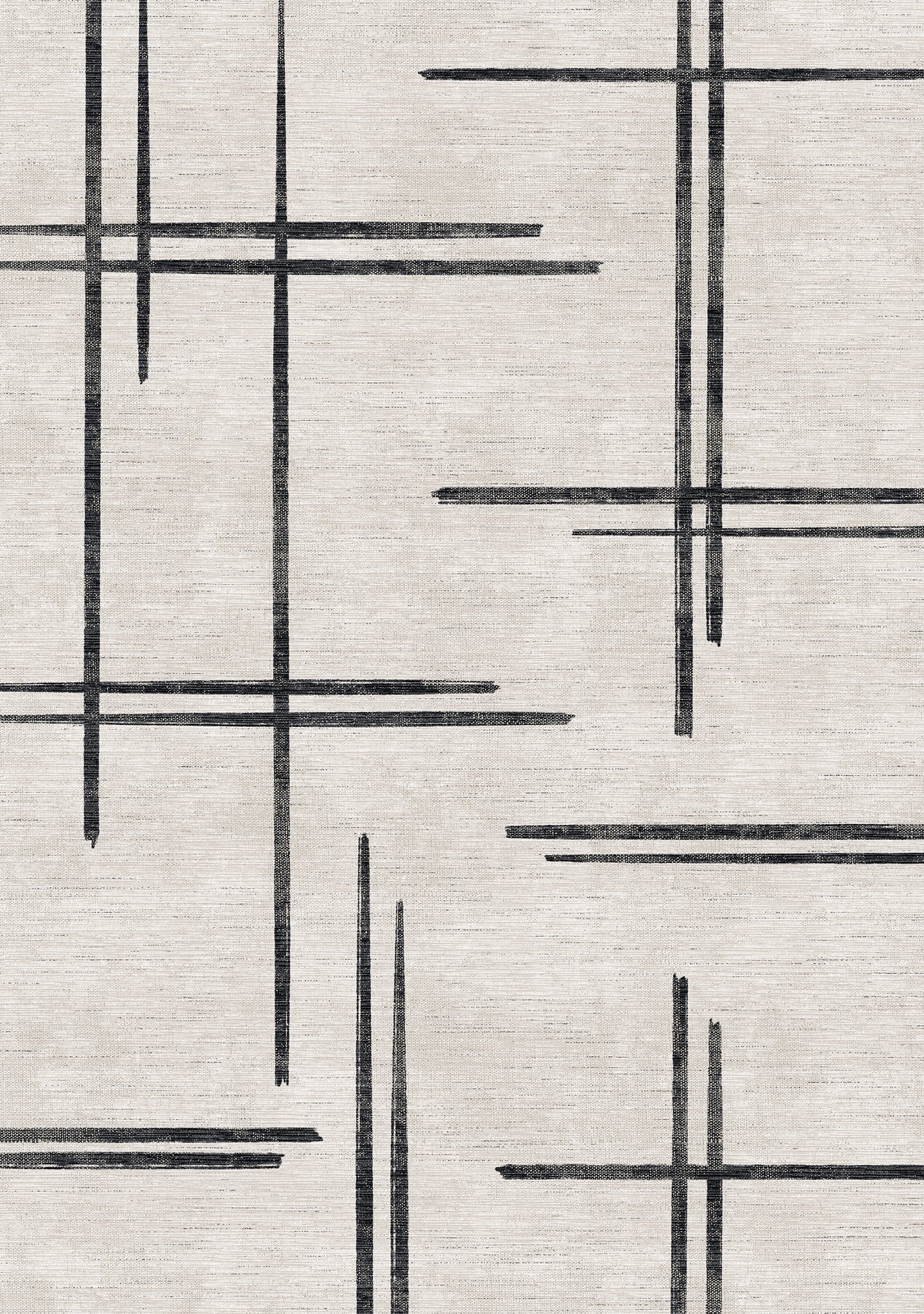 Sage Abstract Line Design Rug