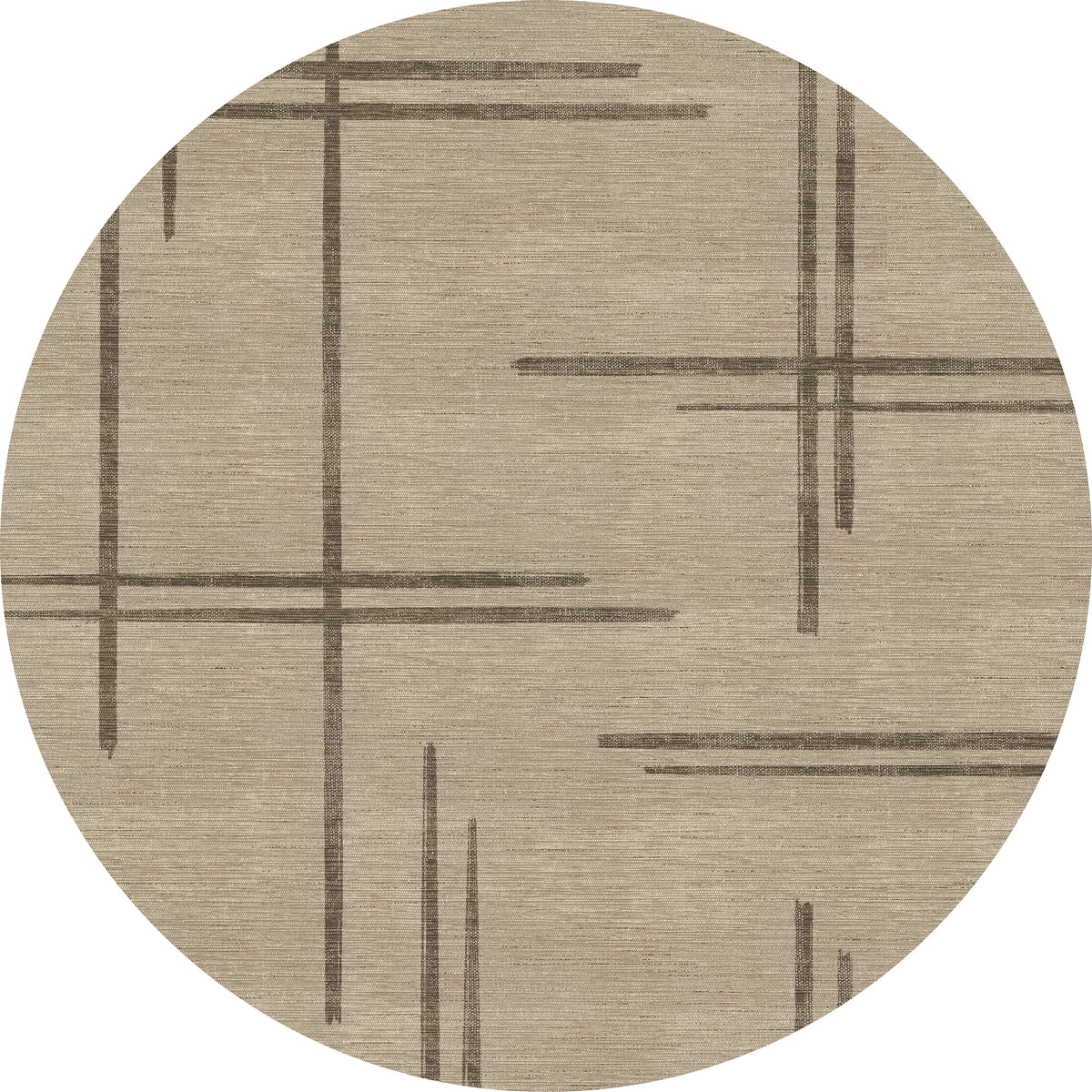 Sage Abstrakt Linjedesignmatta