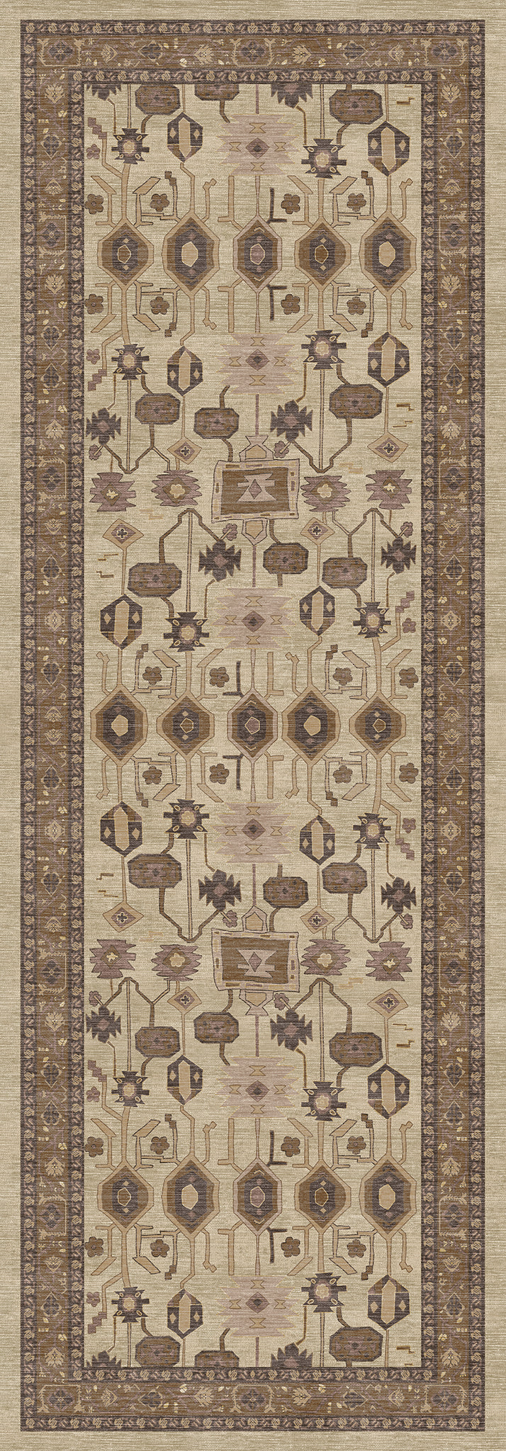 Idris Geometric Ornamental Rug