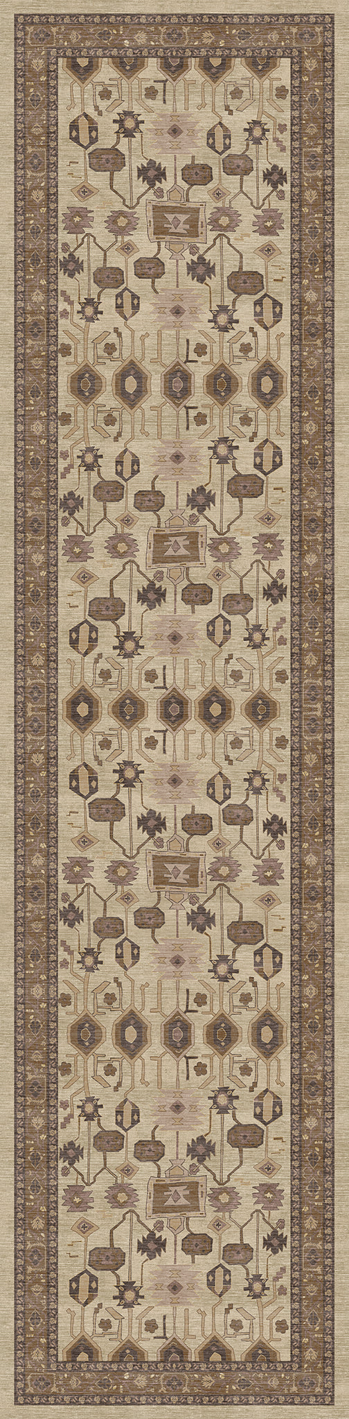 Idris Geometric Ornamental Rug