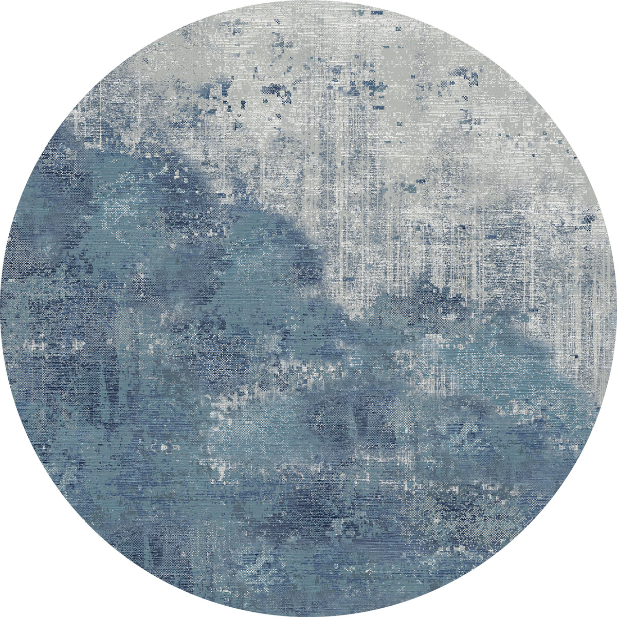 Celeste Abstract Watercolor Rug