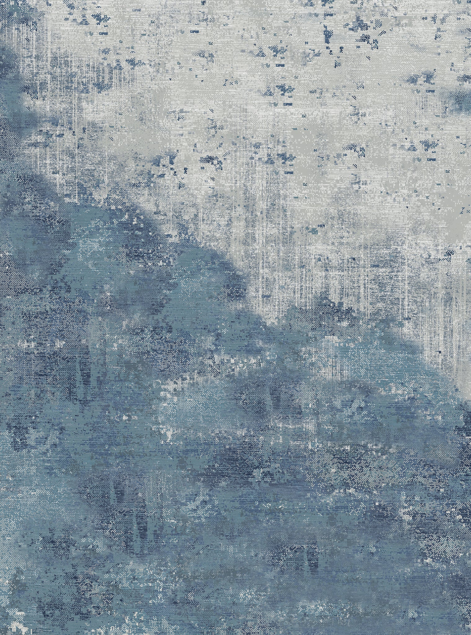 Celeste Abstract Watercolor Rug