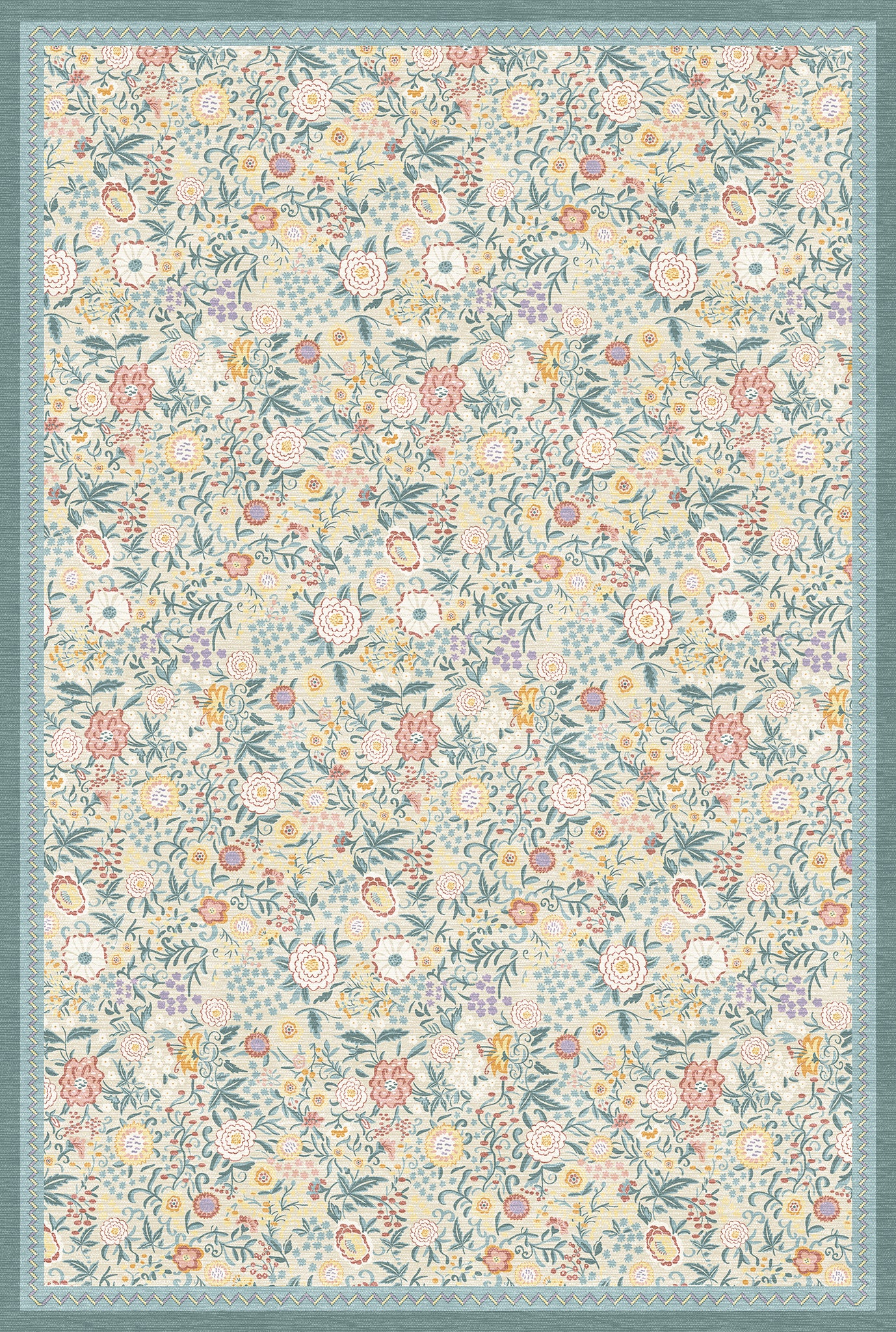 Bloomie Floral Wildflower Rug