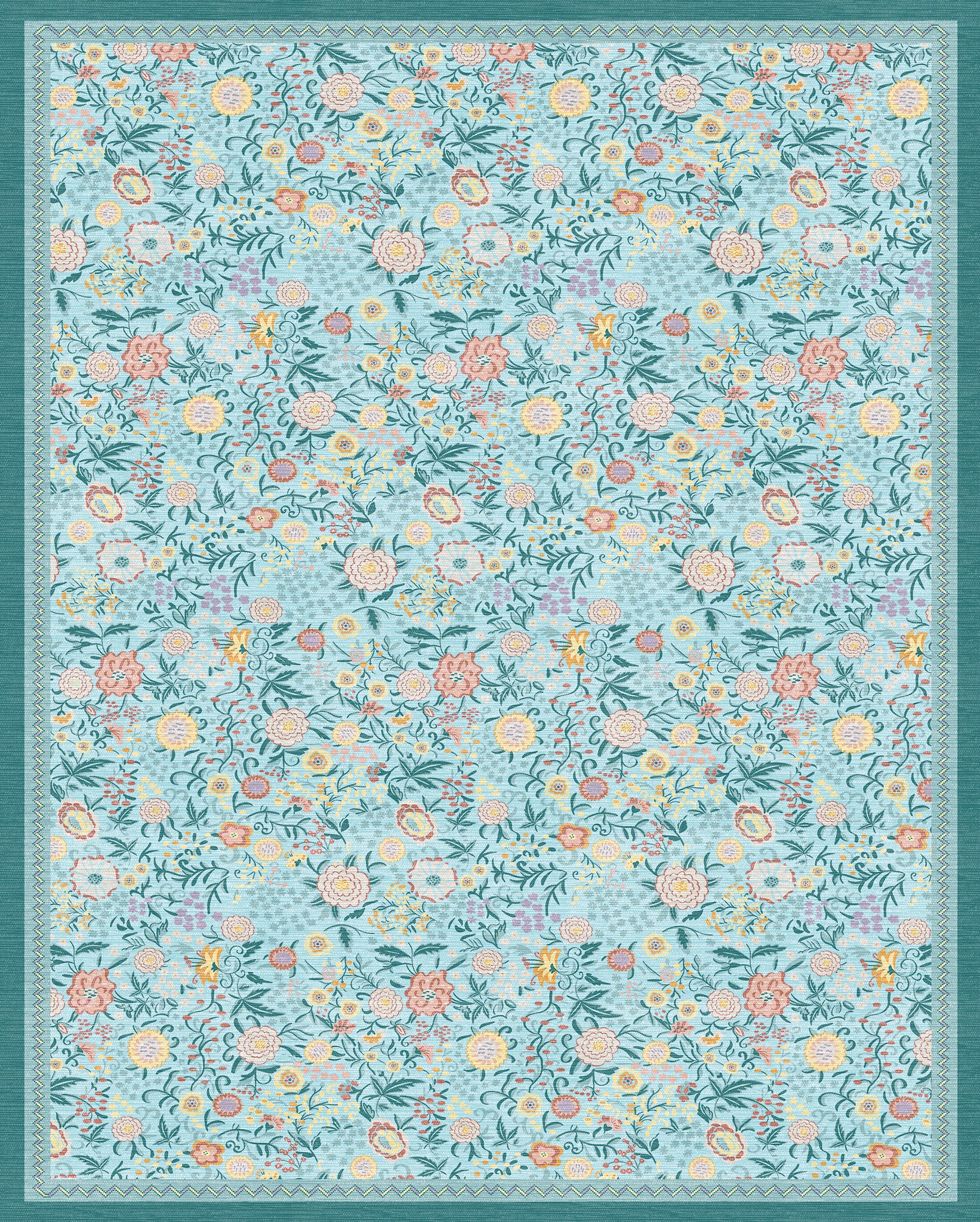 Bloomie Floral Wildflower Rug