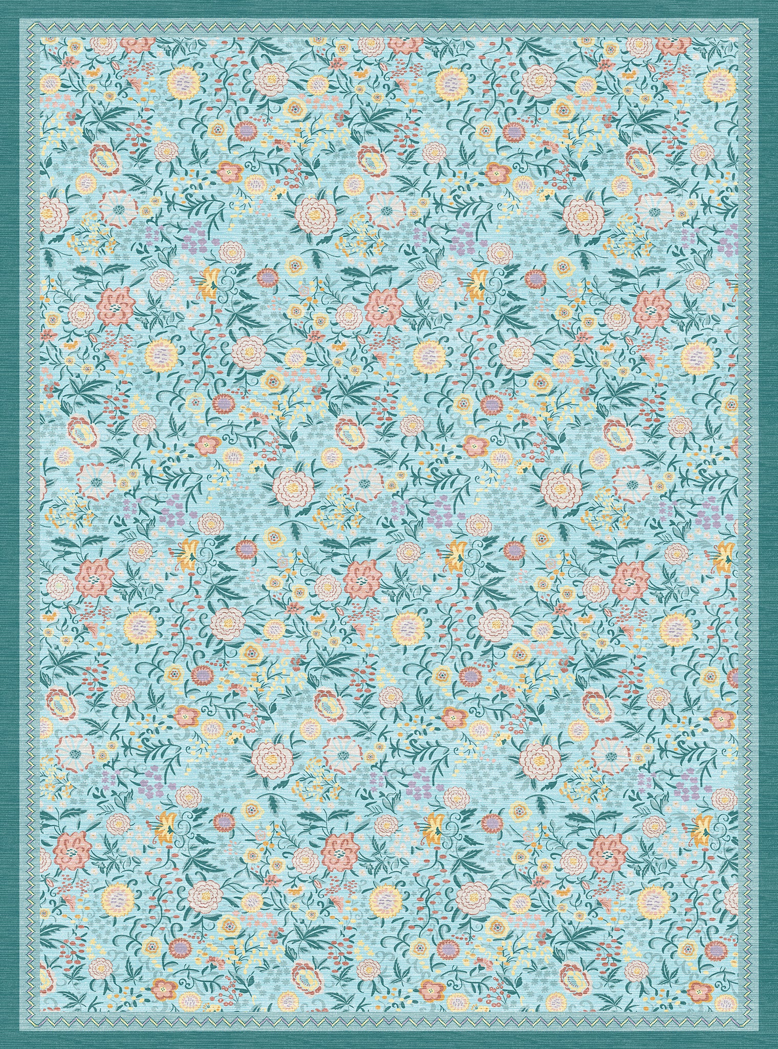 Bloomie Floral Wildflower Rug