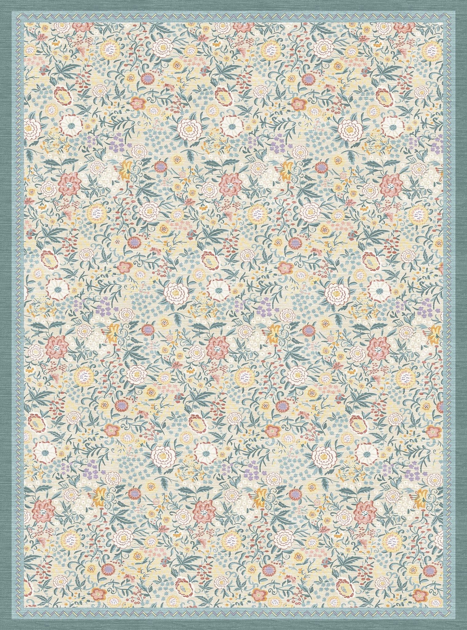 Bloomie Floral Wildflower Rug