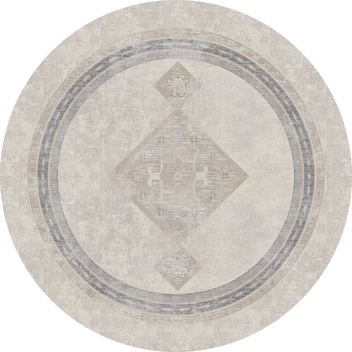 Selene Geometric Diamond Rug
