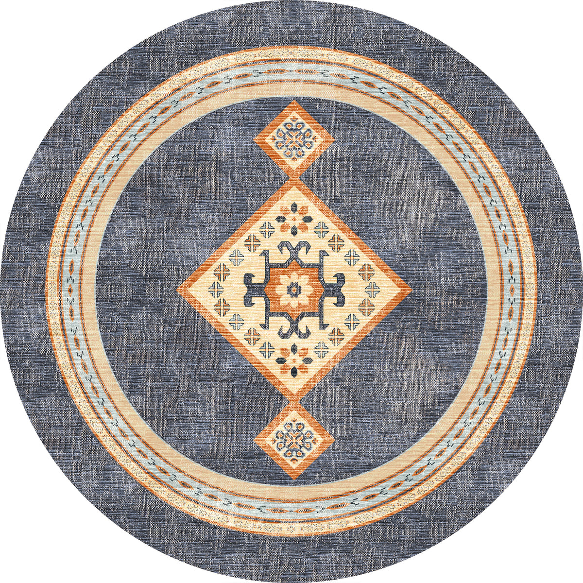 Selene Geometric Diamond Rug