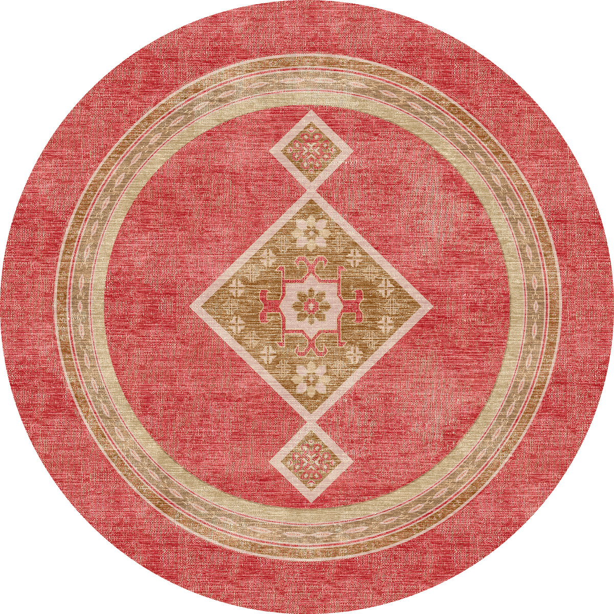 Selene Geometric Diamond Rug