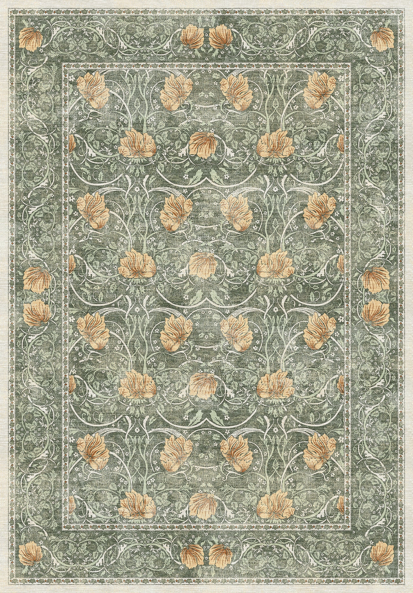 Florence Floral Ornamental Rug