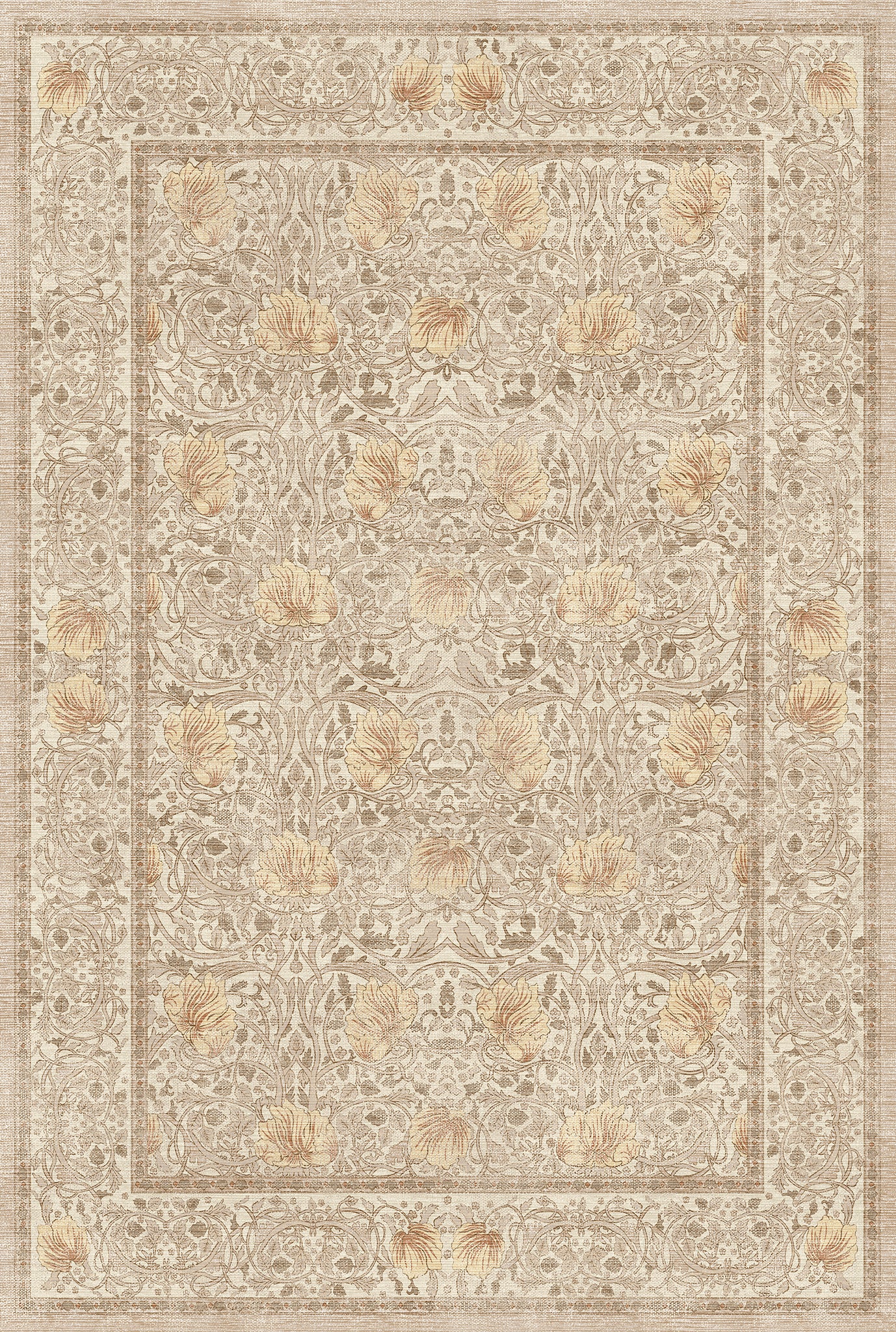 Florence Floral Ornamental Rug