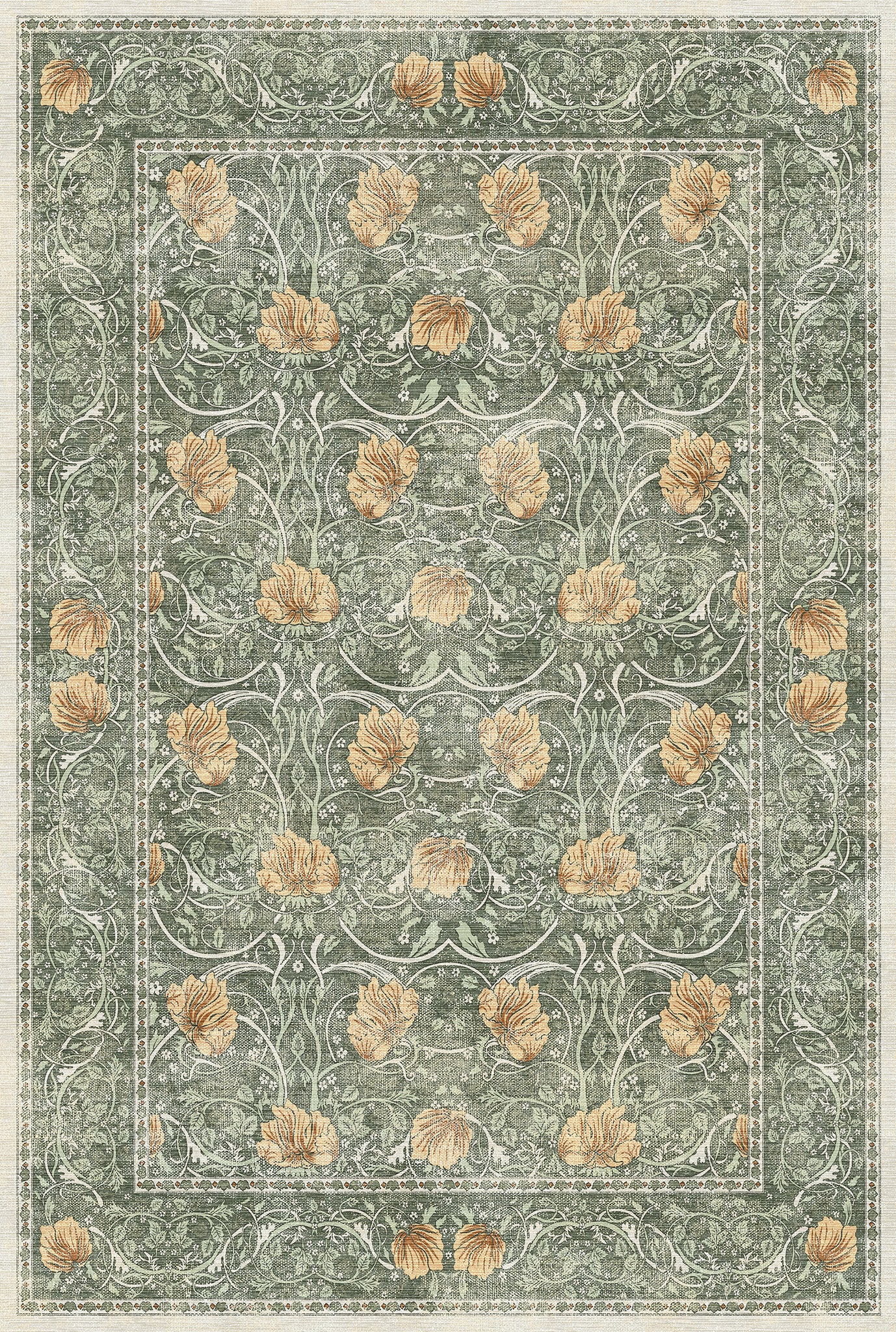 Florence Floral Ornamental Rug