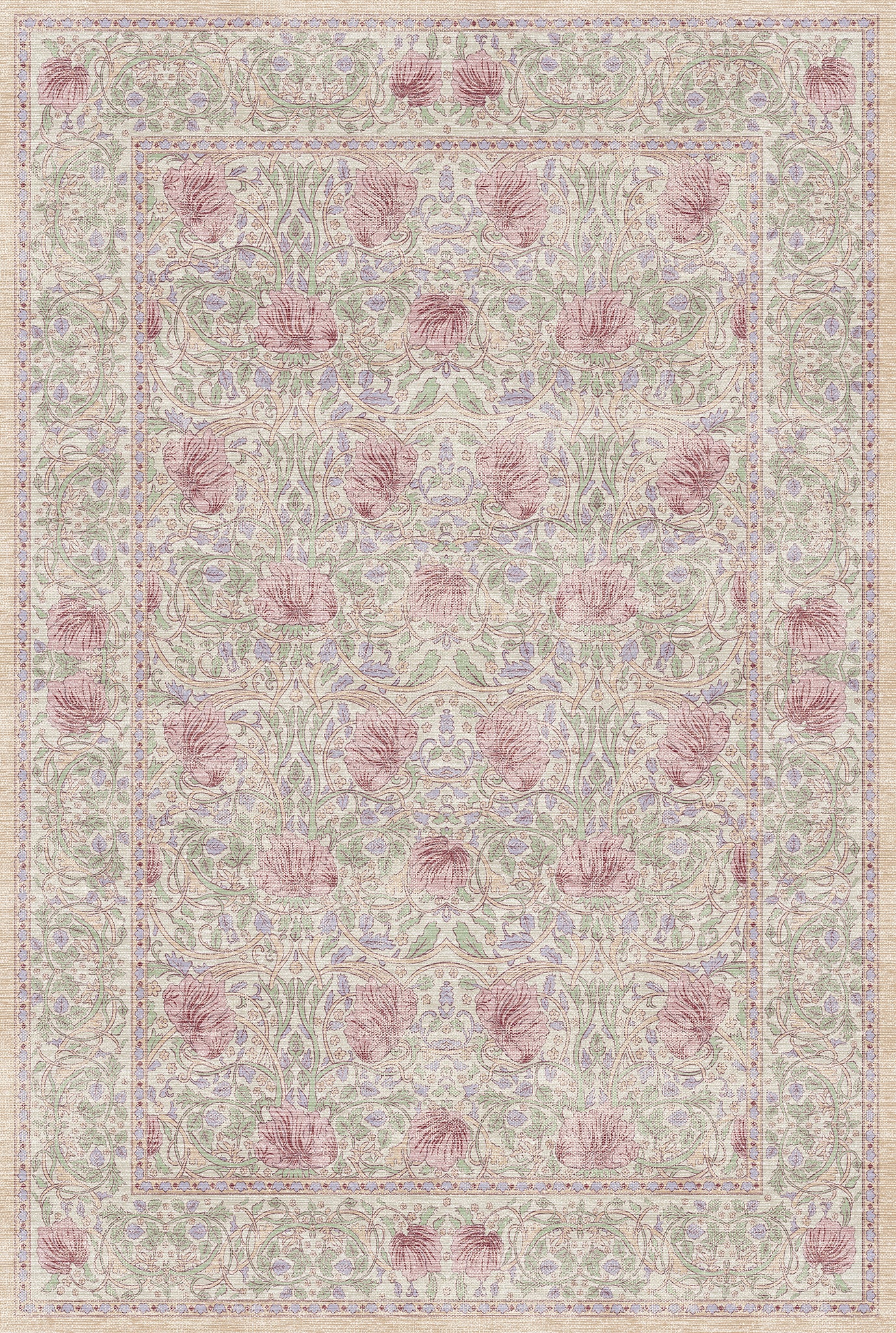 Florence Floral Ornamental Rug