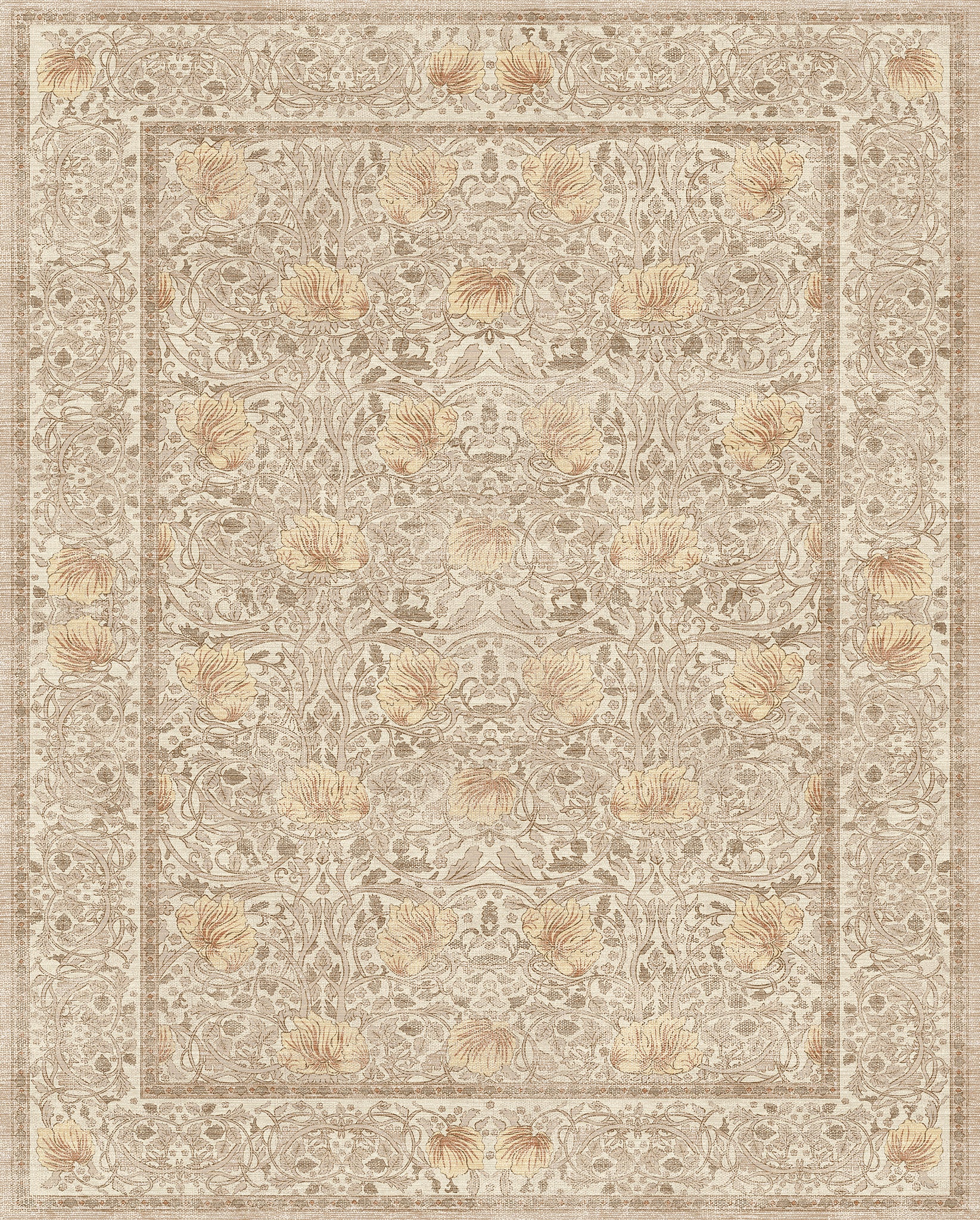 Florence Floral Ornamental Matta