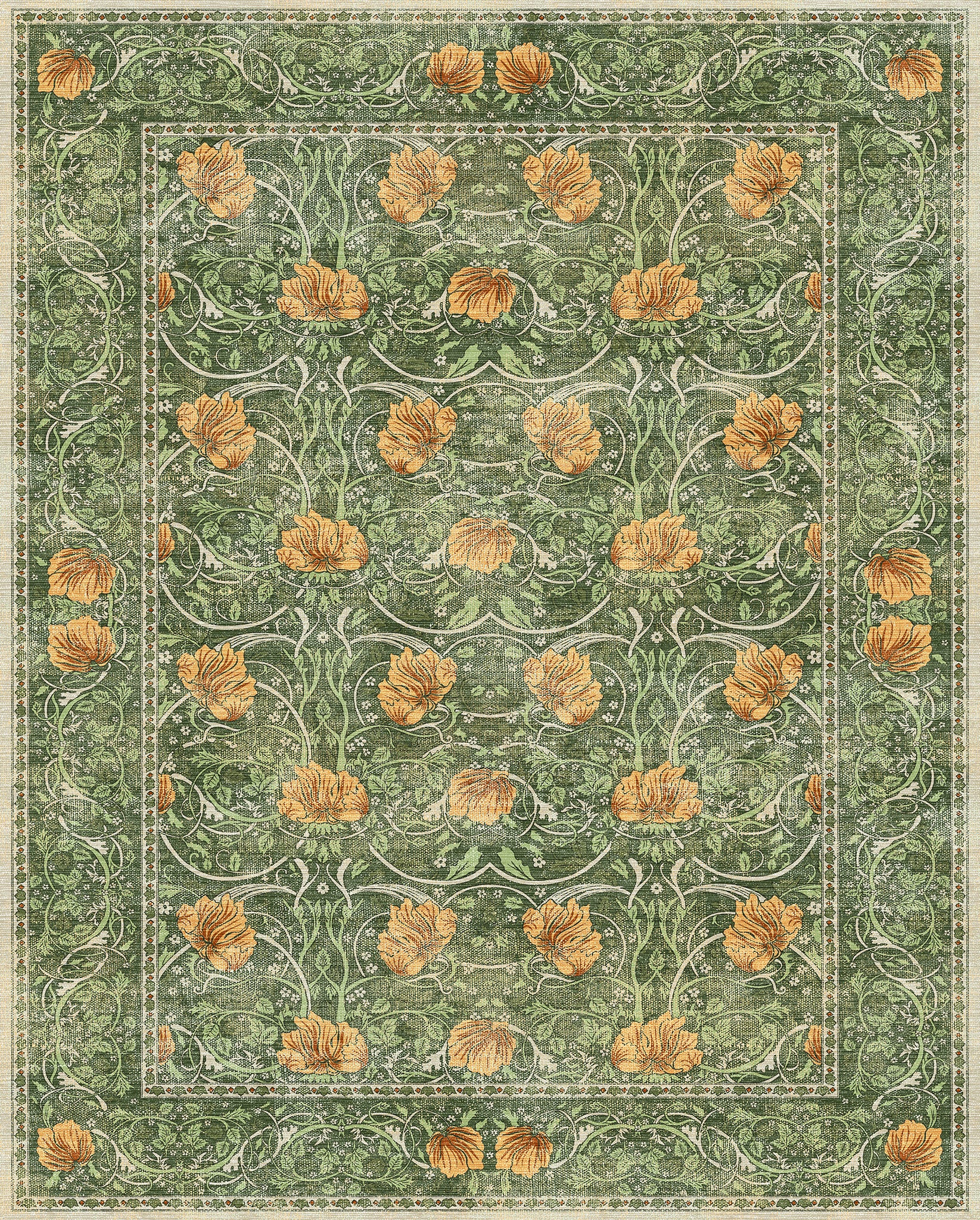 Florence Floral Ornamental Matta