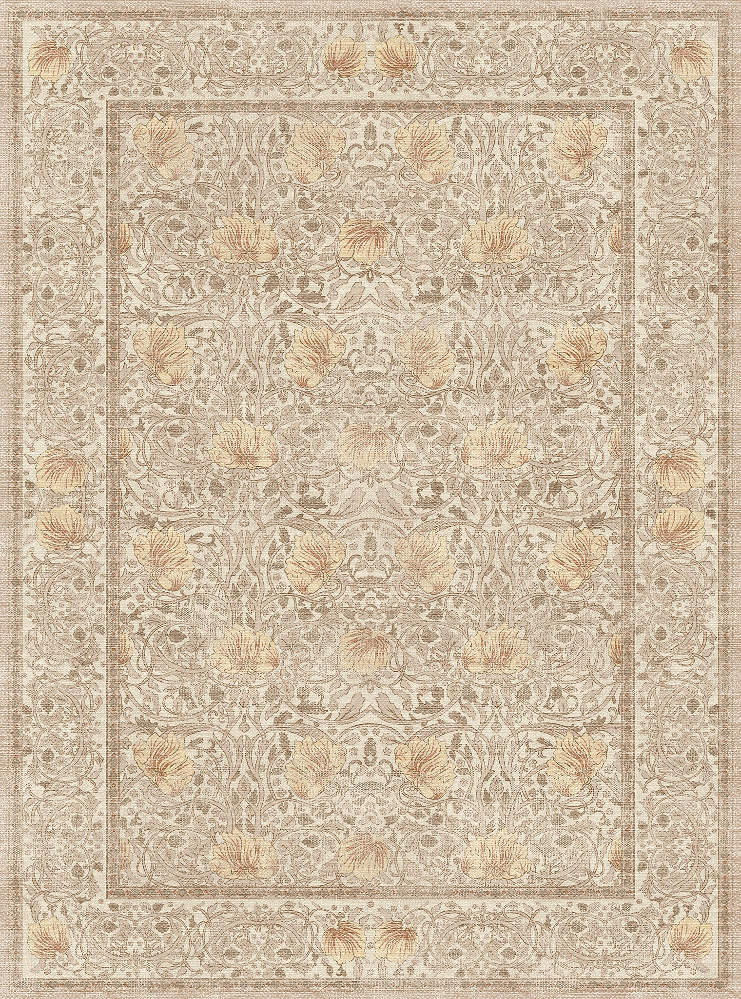 Florence Floral Ornamental Matta