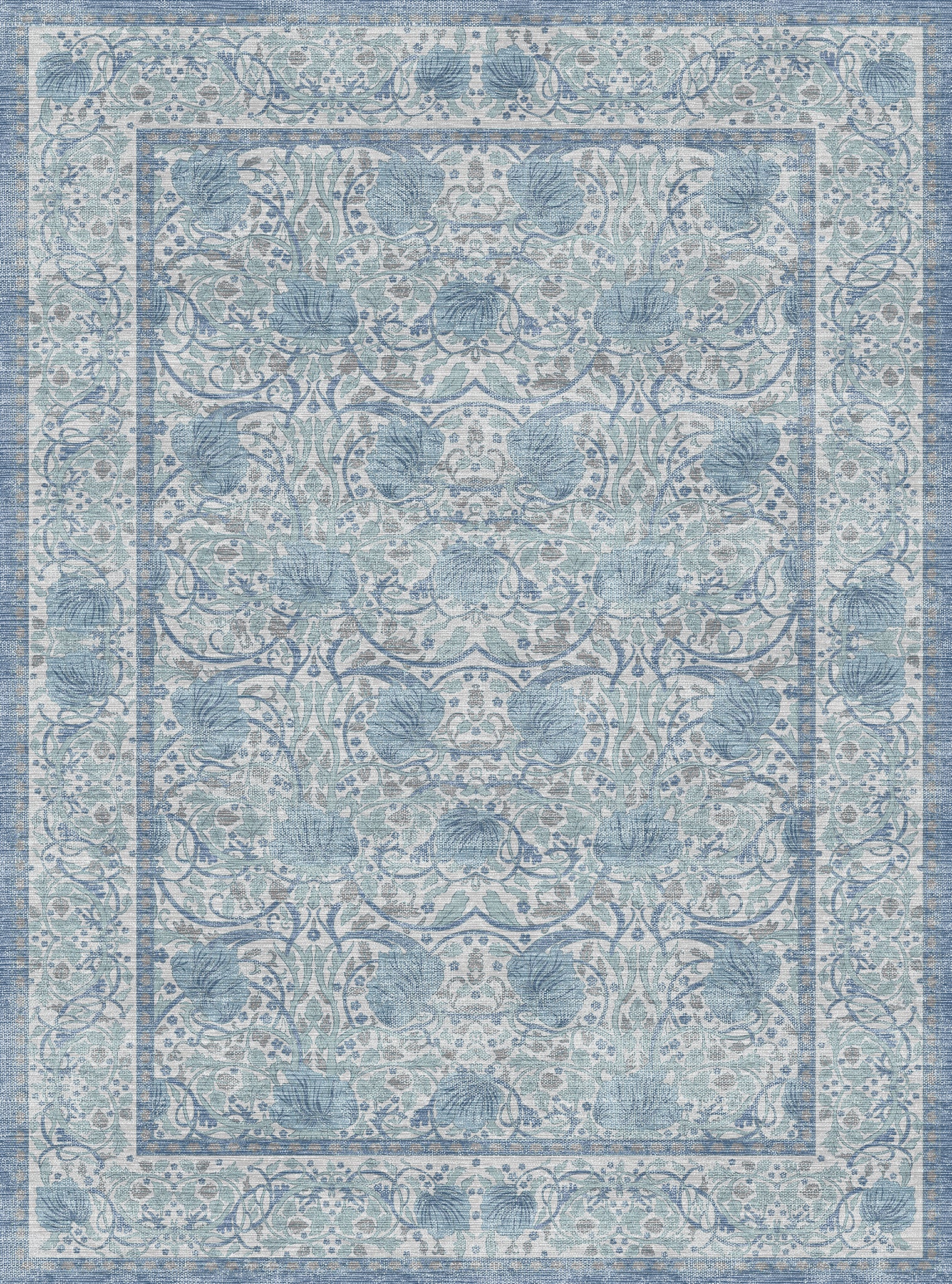 Florence Floral Ornamental Rug