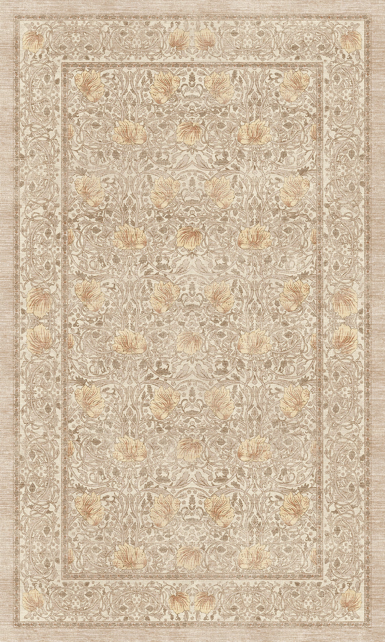 Florence Floral Ornamental Rug