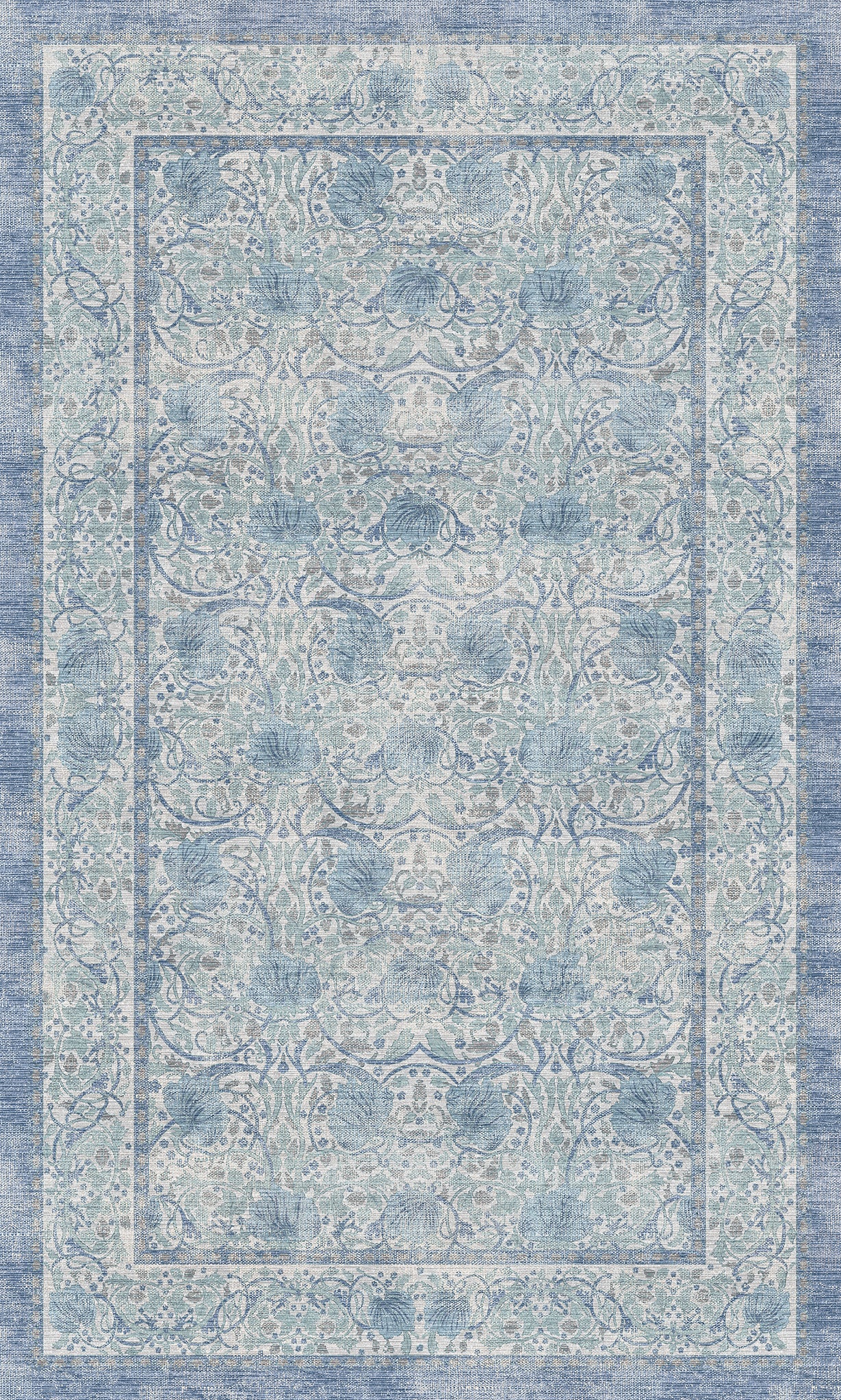 Florence Floral Ornamental Rug