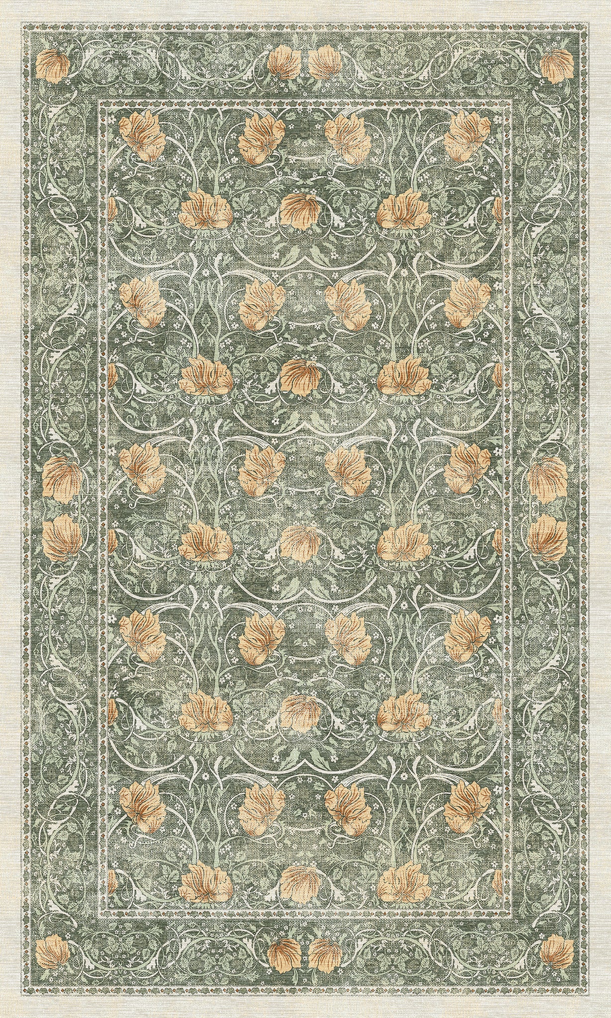 Florence Floral Ornamental Rug