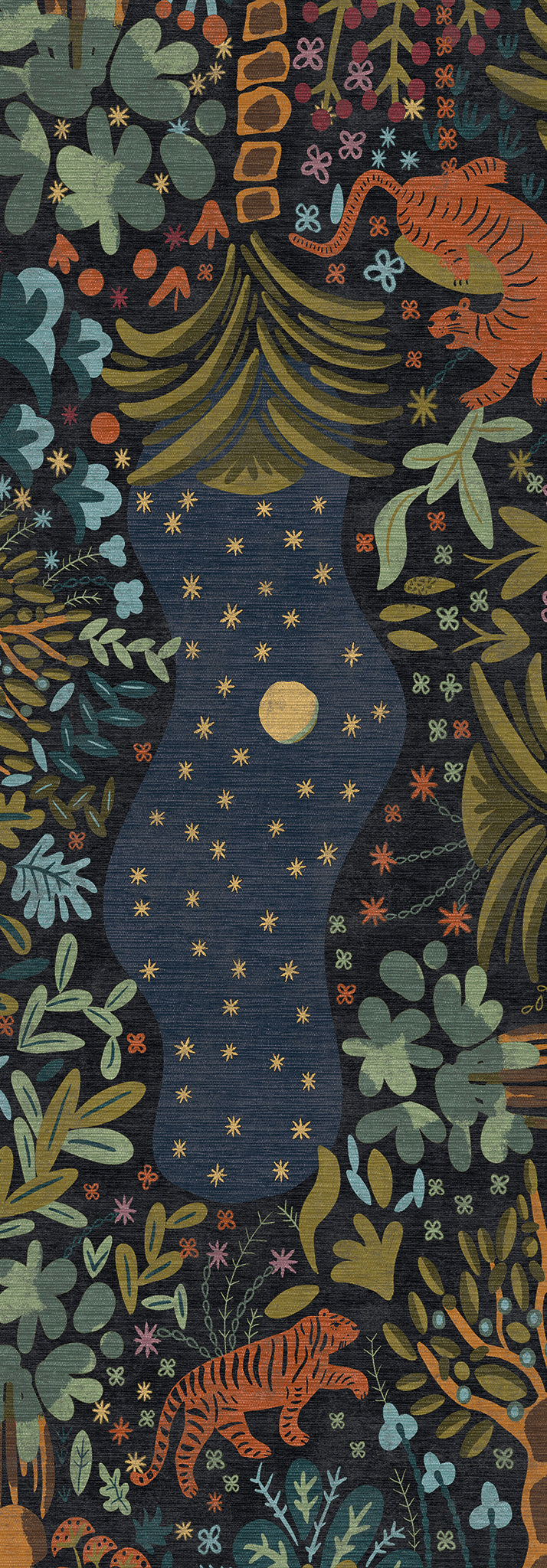 Liora Alfombra Inspirada en la Naturaleza Bosque