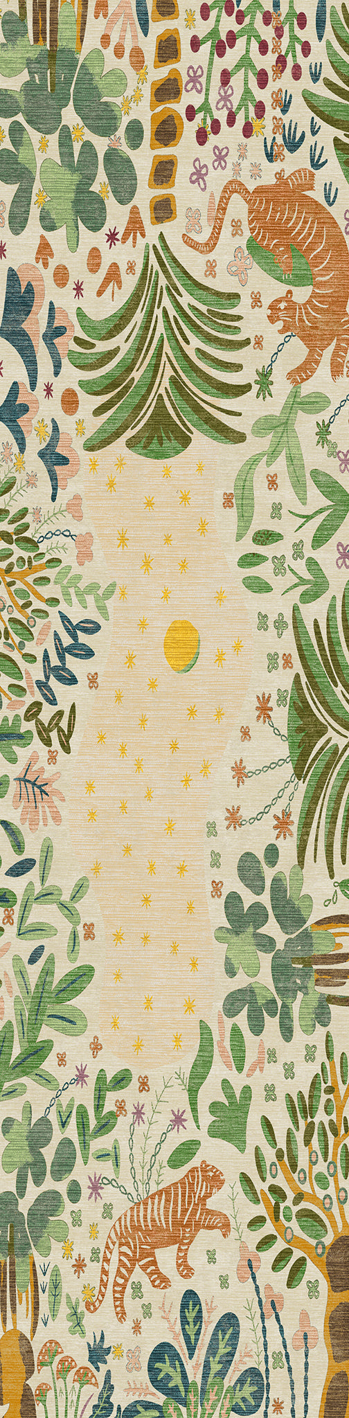 Liora Alfombra Inspirada en la Naturaleza Bosque