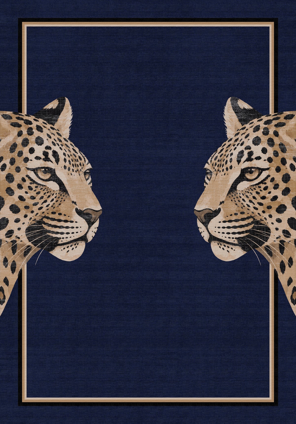 Raina Tapete de retrato de leopardo