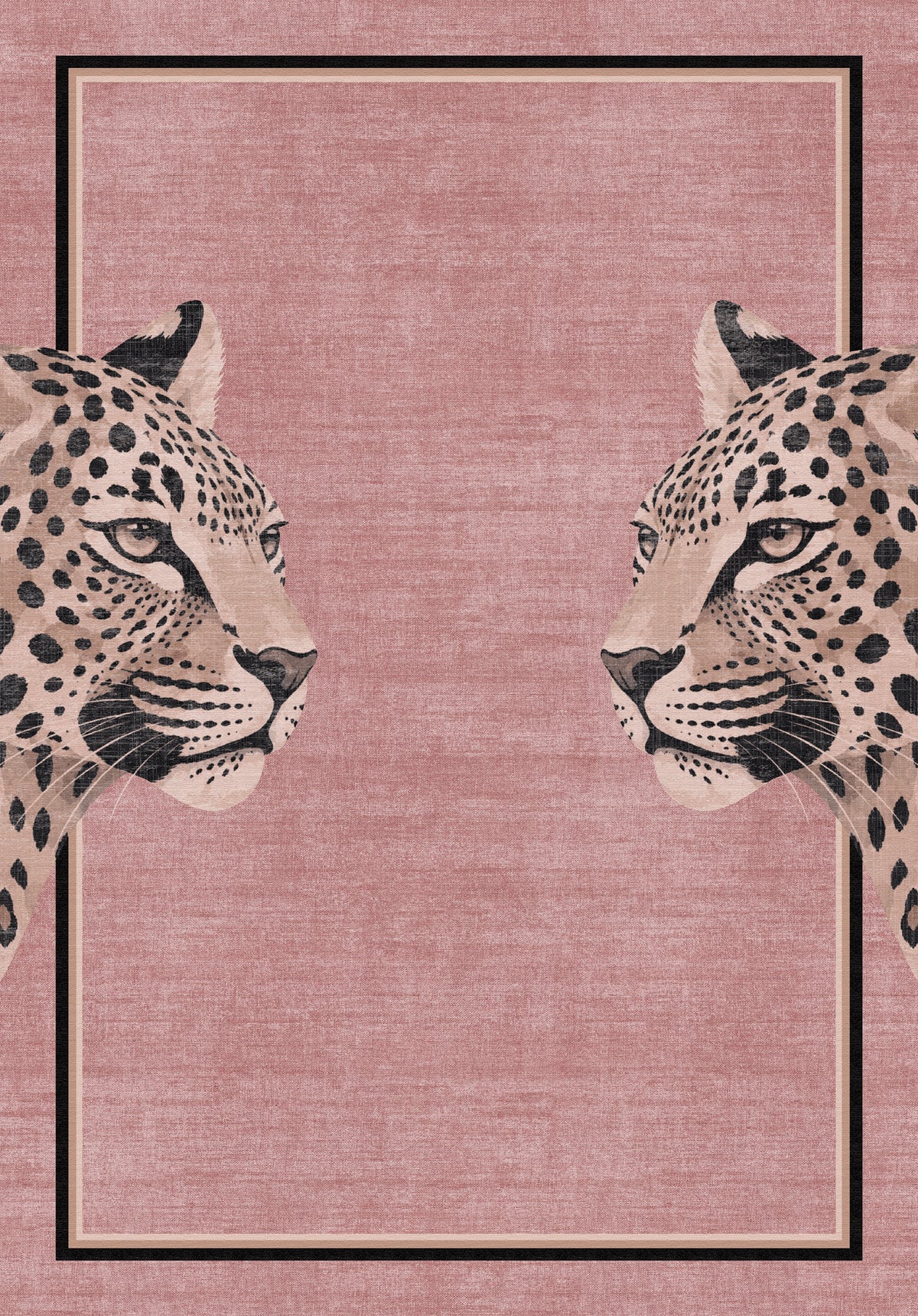 Raina Tapete de retrato de leopardo
