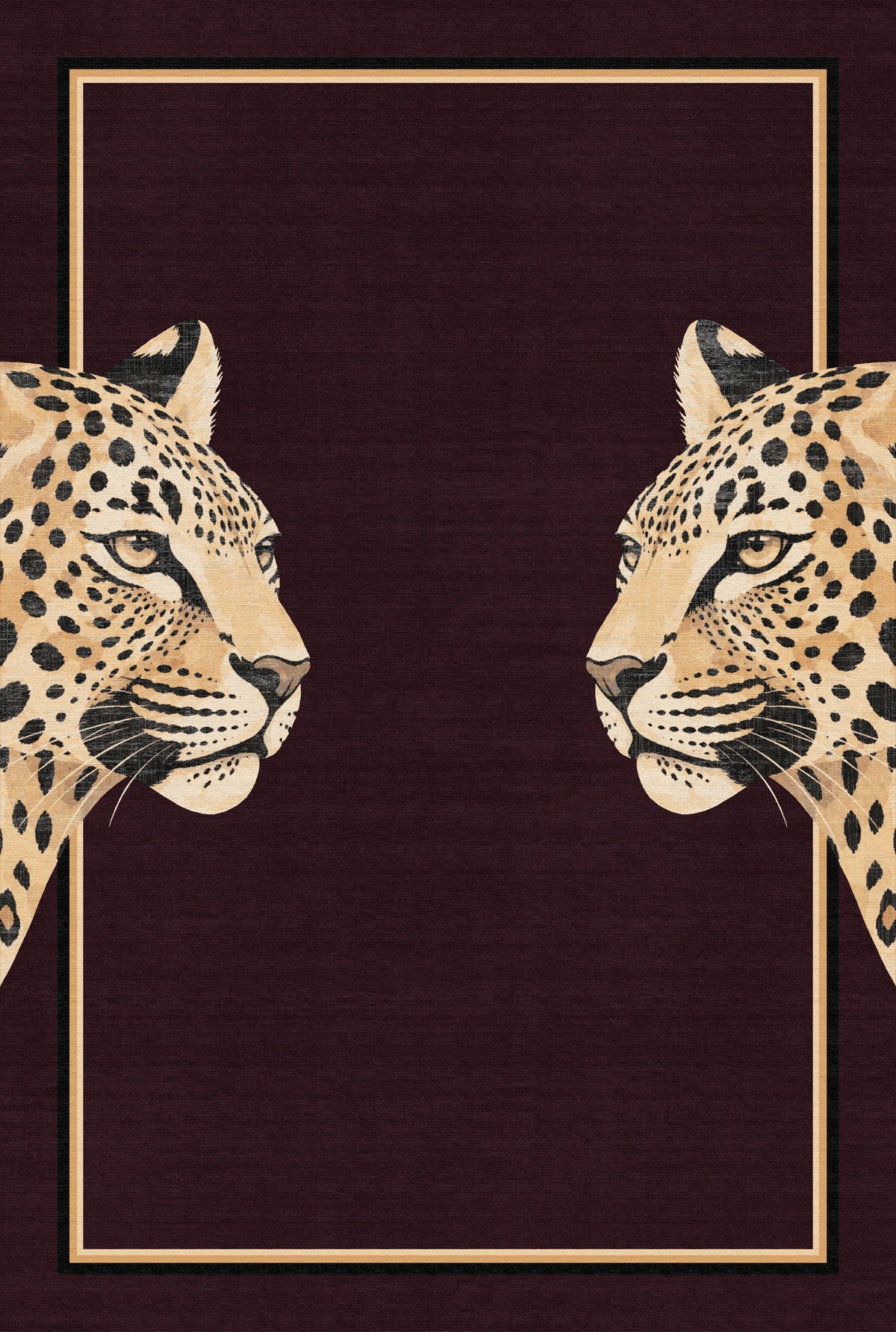 Raina Tapete de retrato de leopardo
