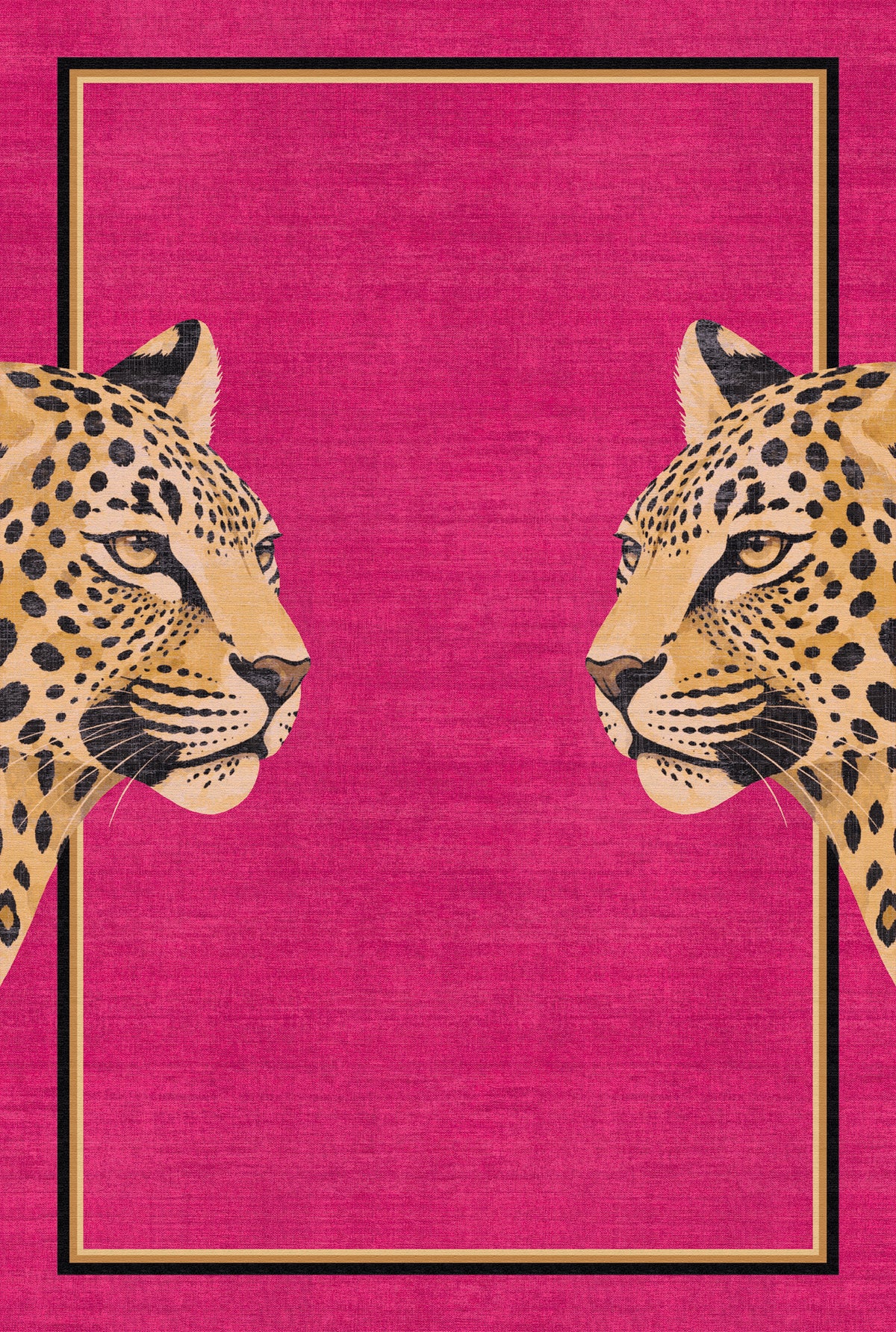 Raina Tapete de retrato de leopardo