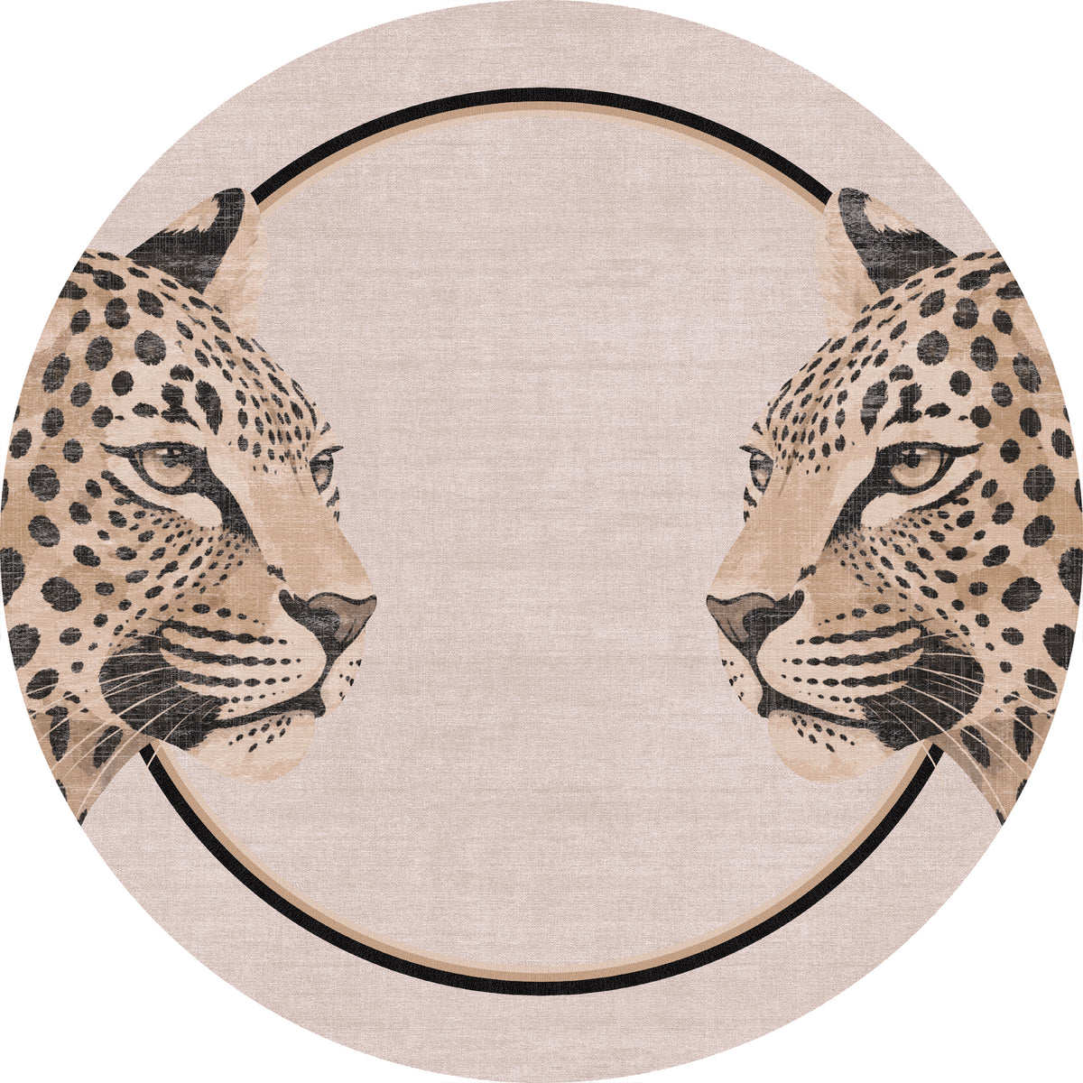 Raina Tapete de retrato de leopardo