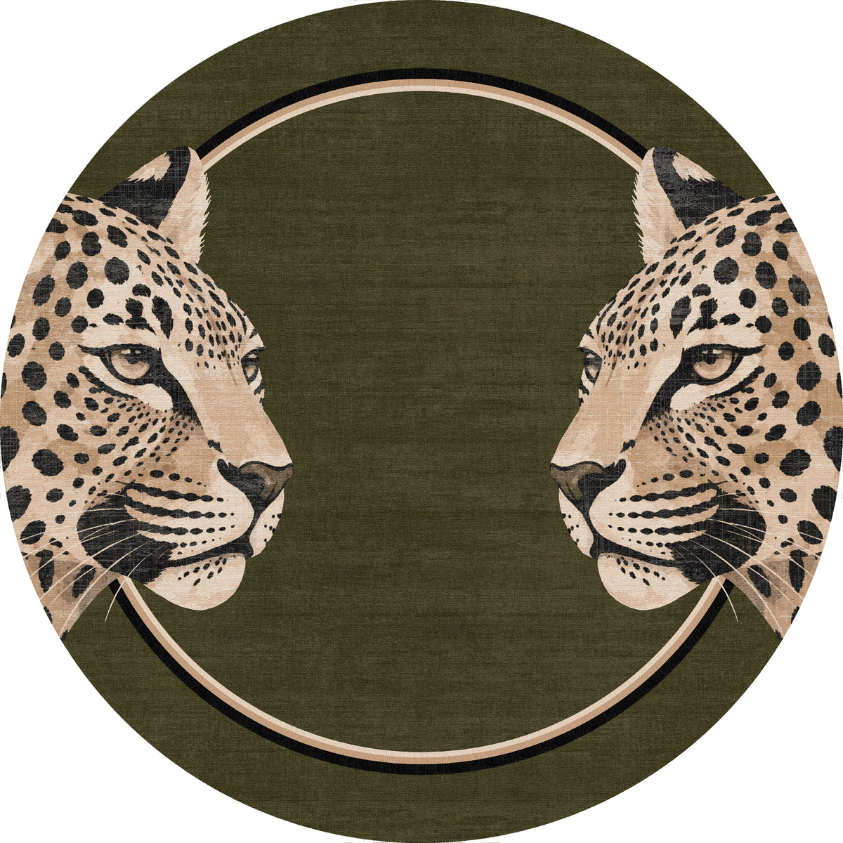 Raina Tapete de retrato de leopardo
