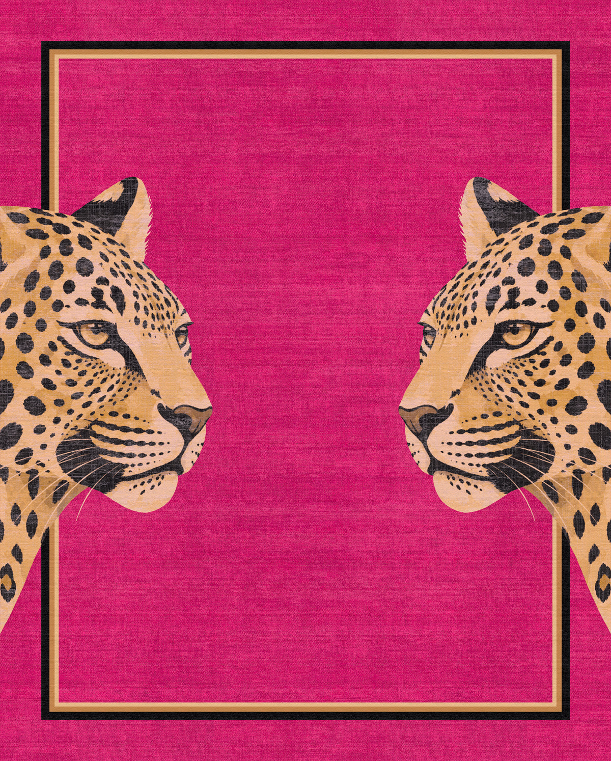 Raina Tapete de retrato de leopardo