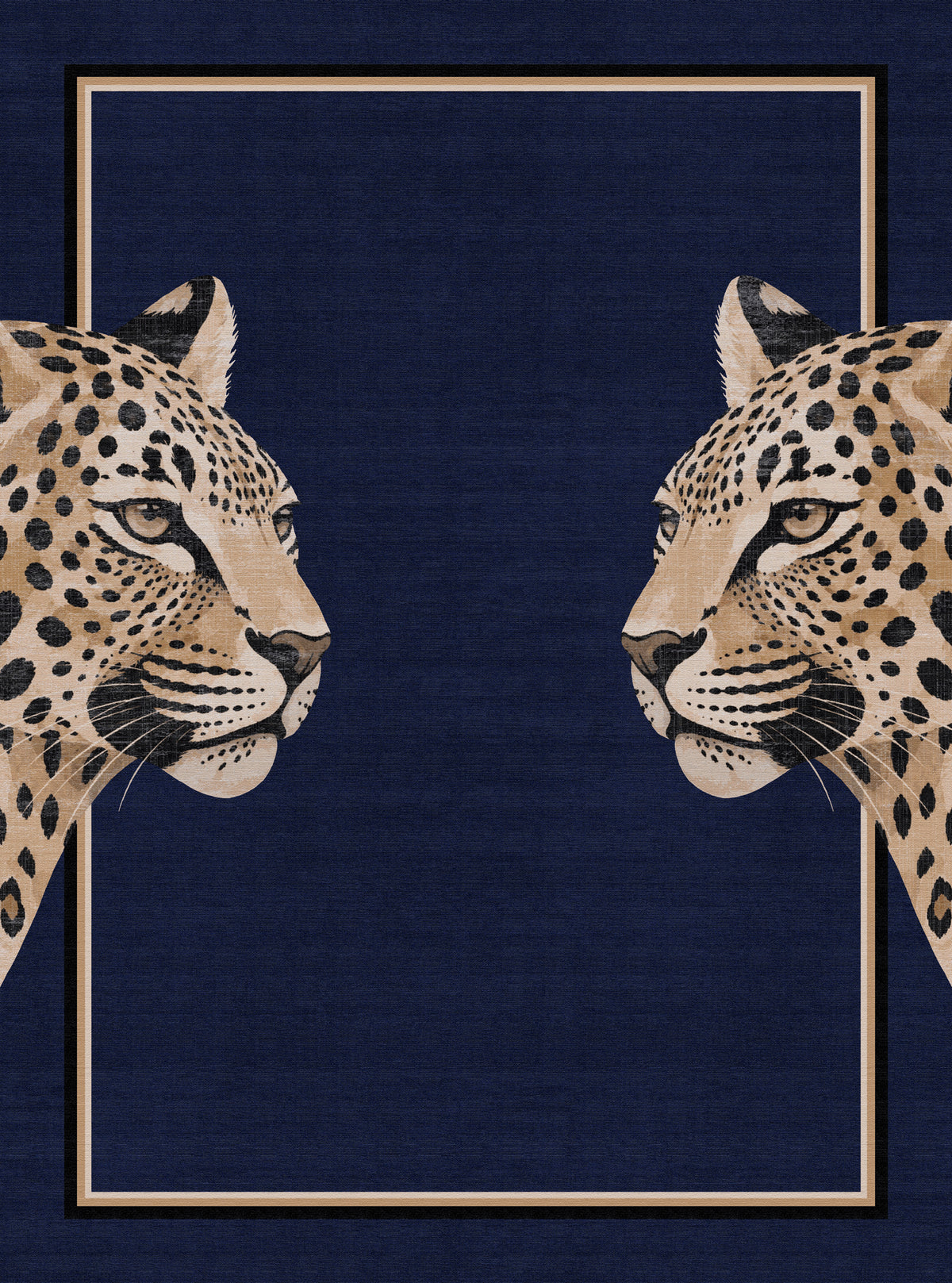 Raina Tapete de retrato de leopardo