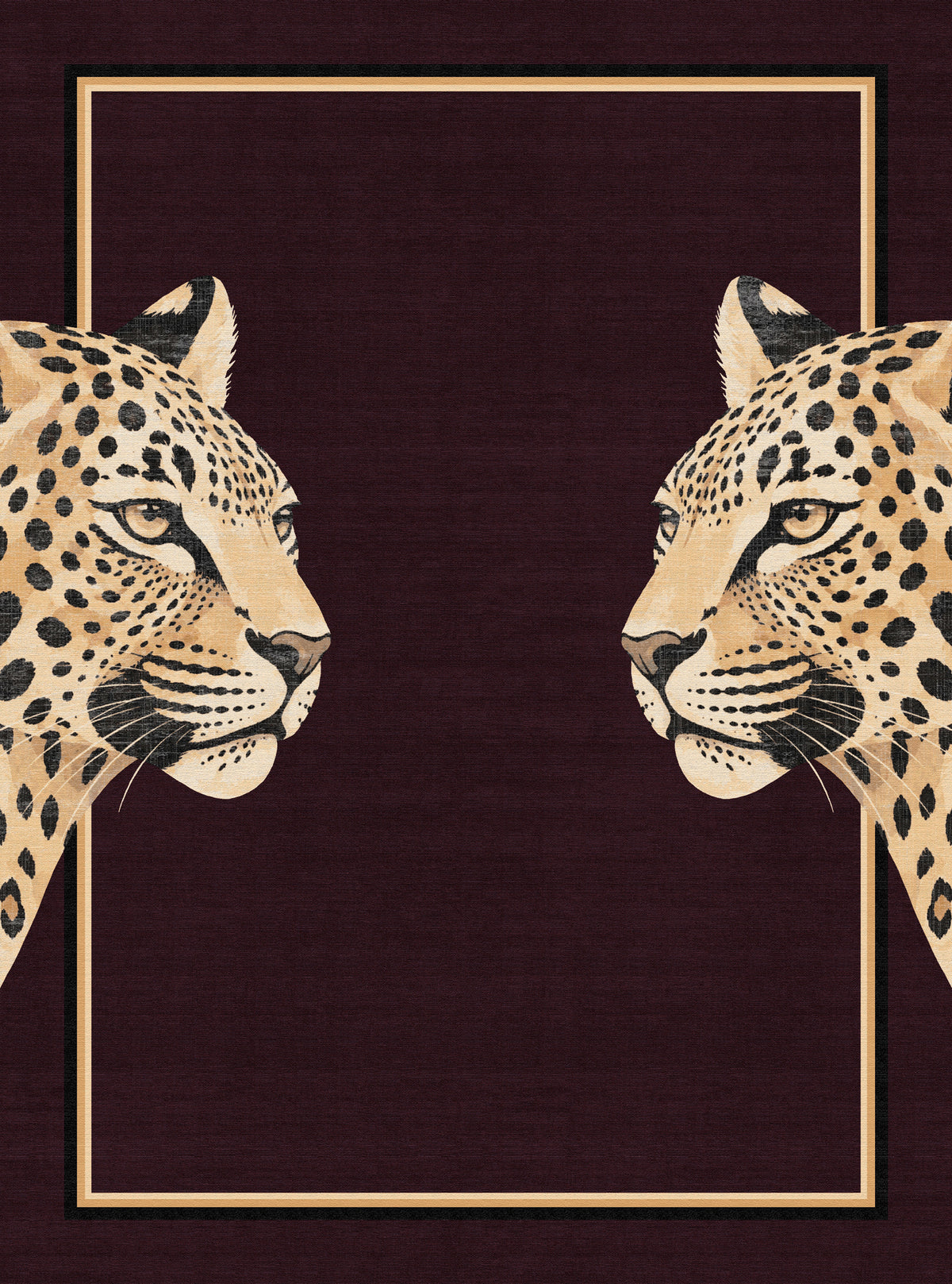Raina Tapete de retrato de leopardo