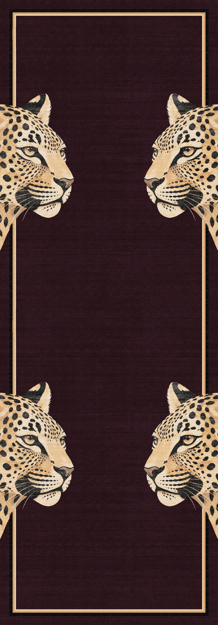 Raina Tapete de retrato de leopardo
