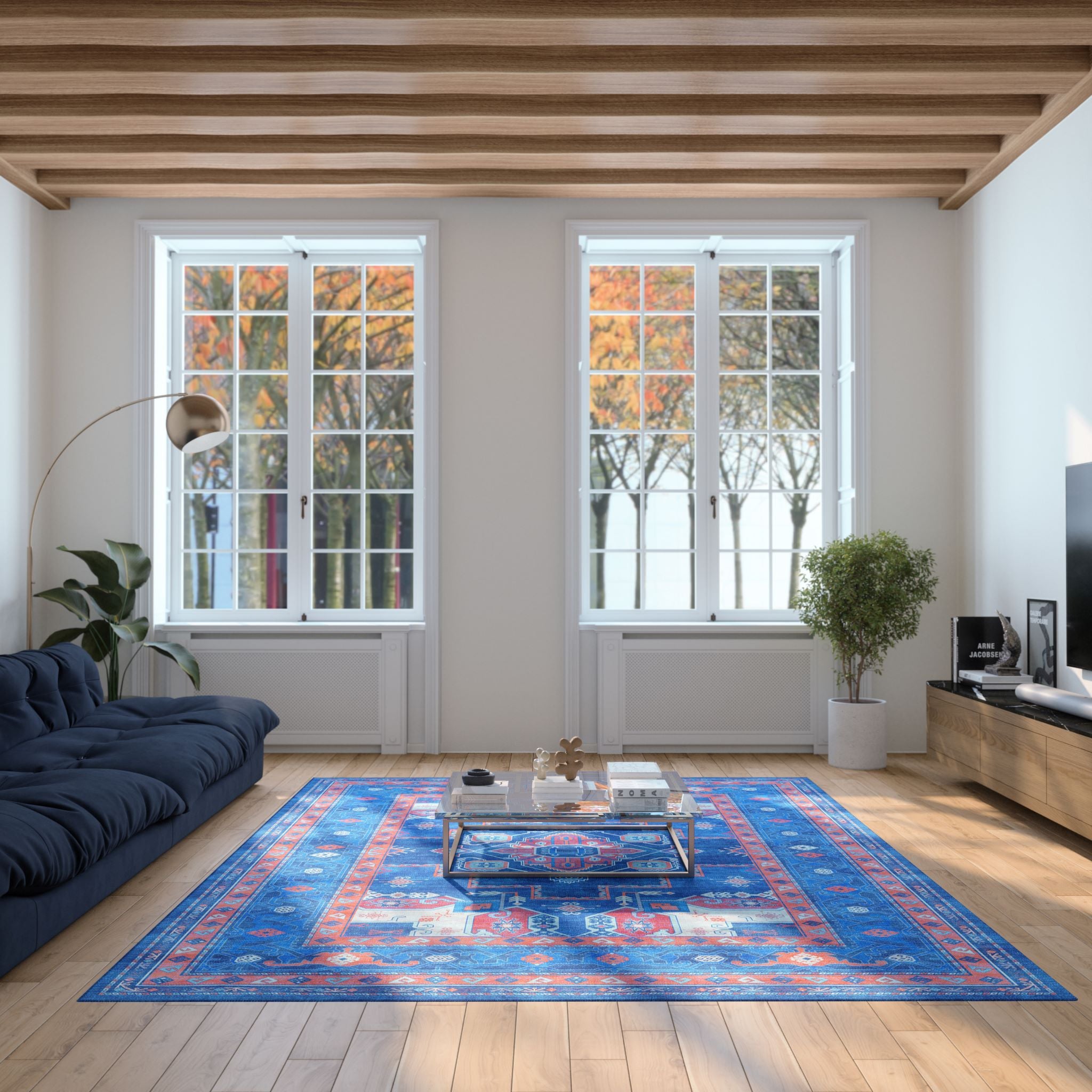 Milo Traditional Medallion Rug