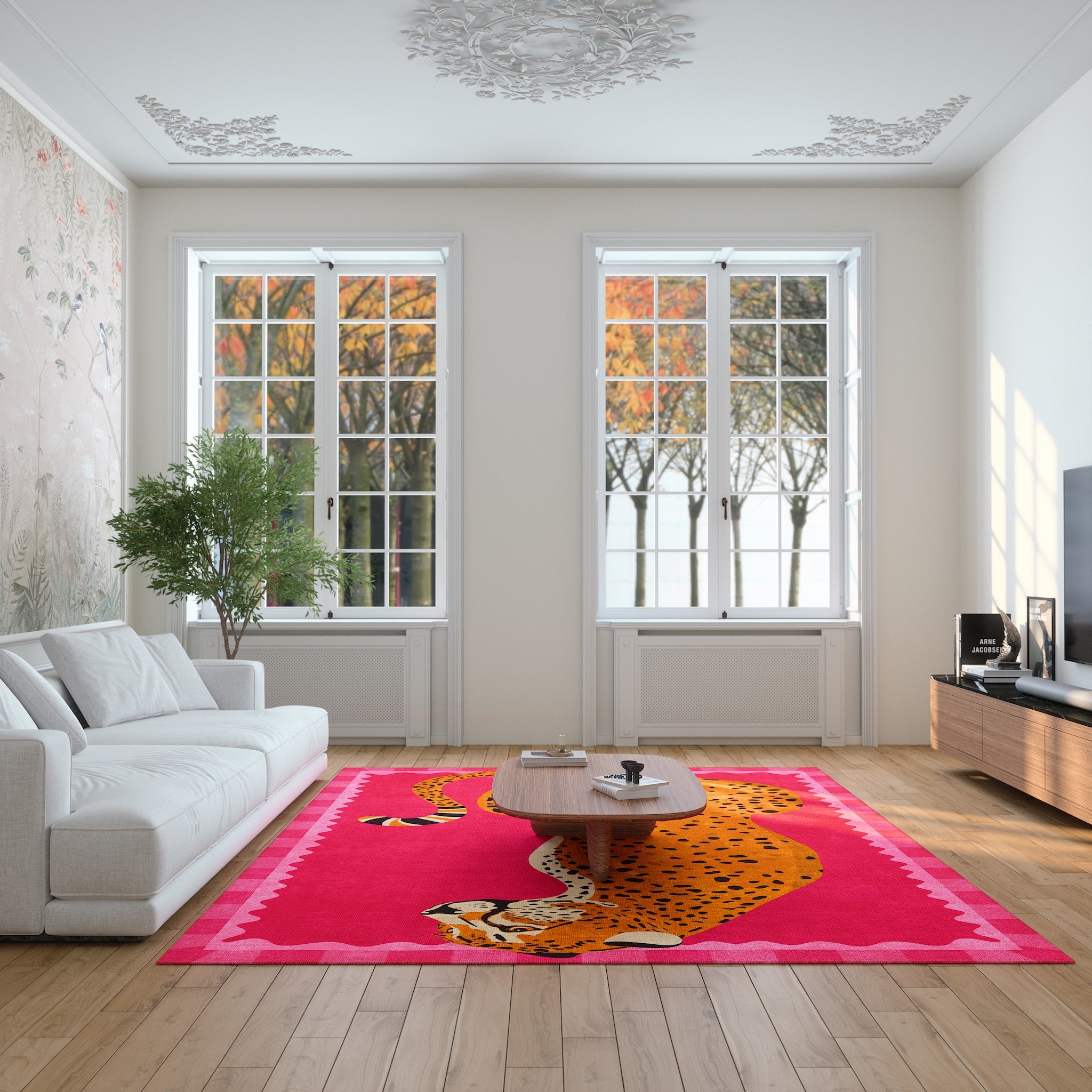 Piper Bold Cheetah Print Rug